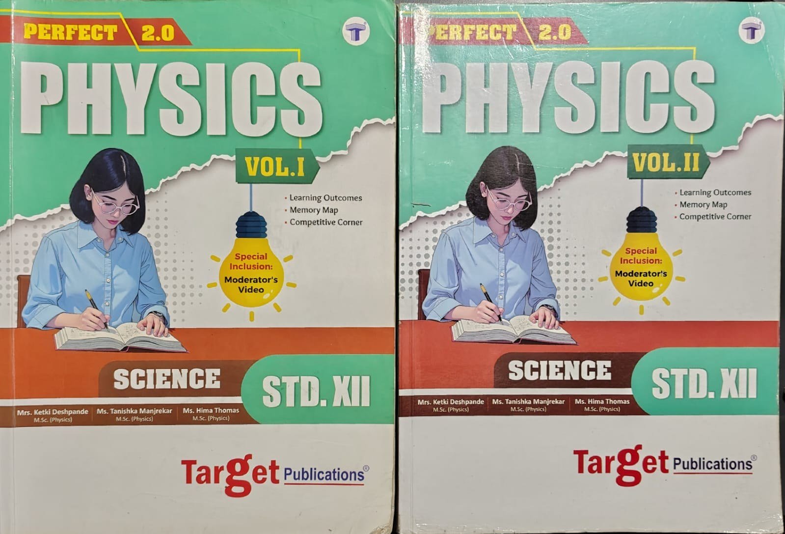 12th MH Board Physics Digest Part 1 & 2 - Second Hand - Bookaao