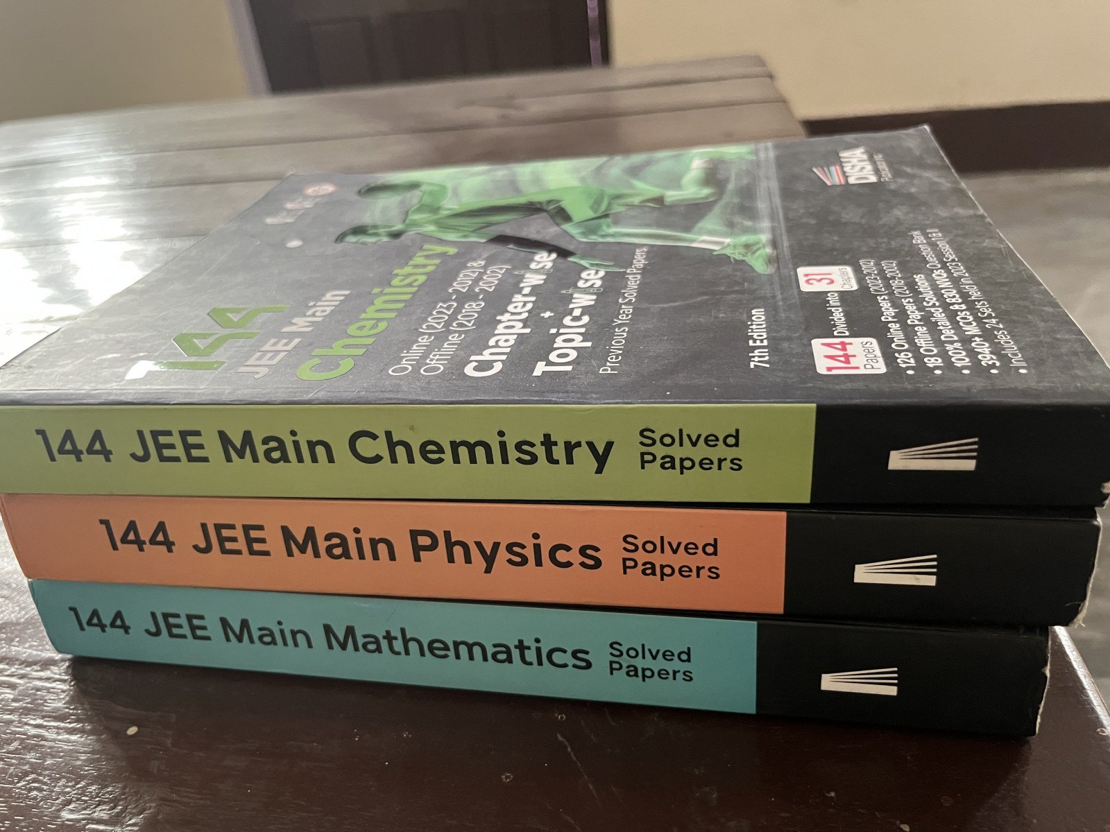144 JEE MAINS QUESTION AND SOLUTIONS - New Book - Bookaao