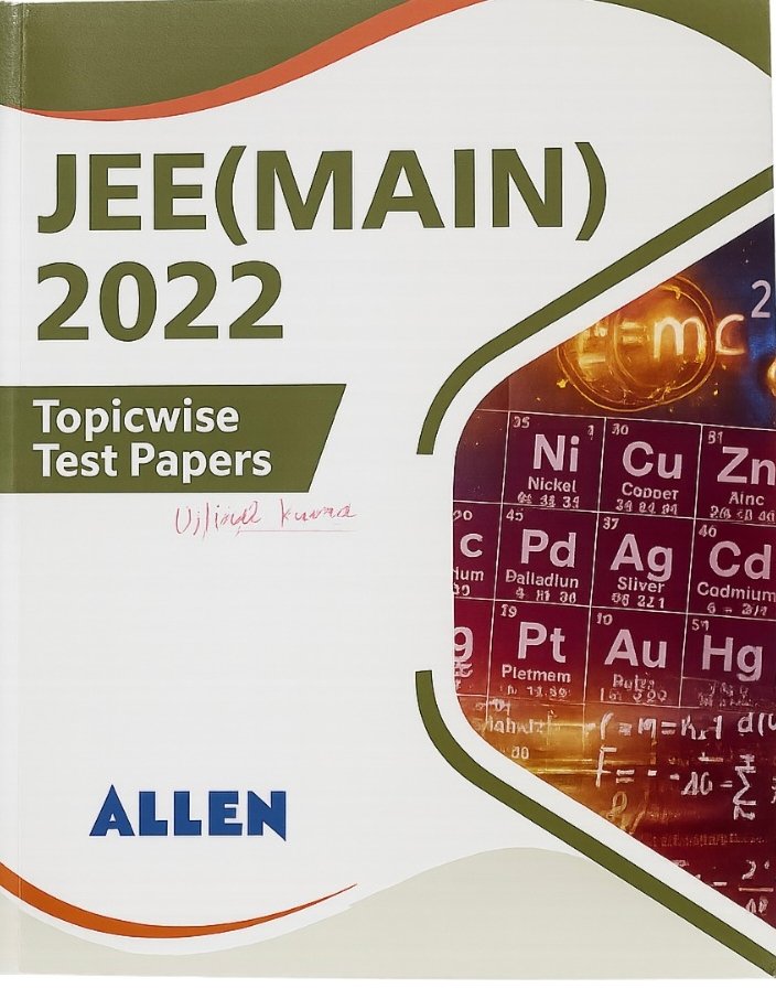 Topic wise test paper jee main 2022 - Book for Rent in Bettiah - Bookaao