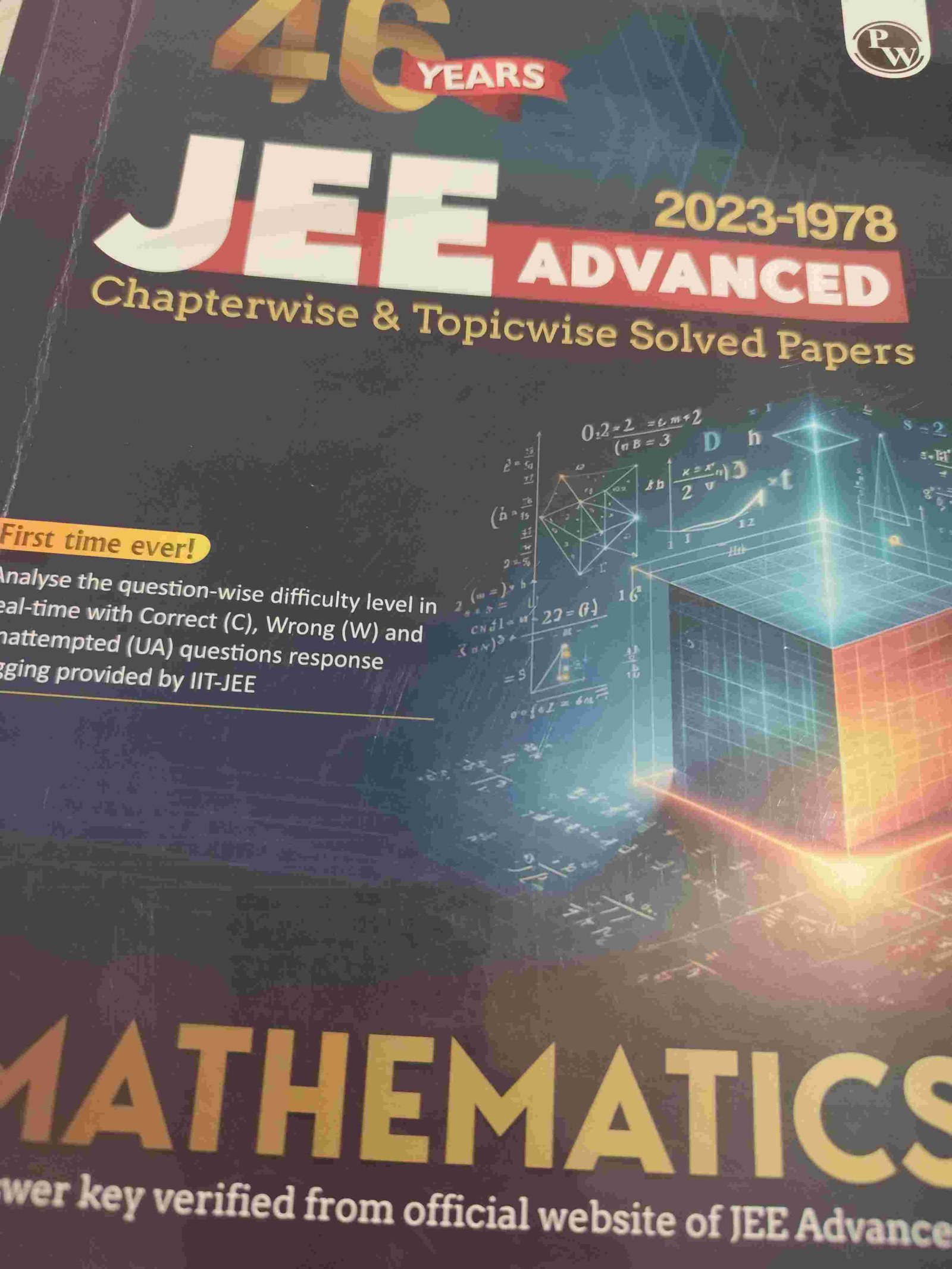 Pw jee advanced pyq maths book