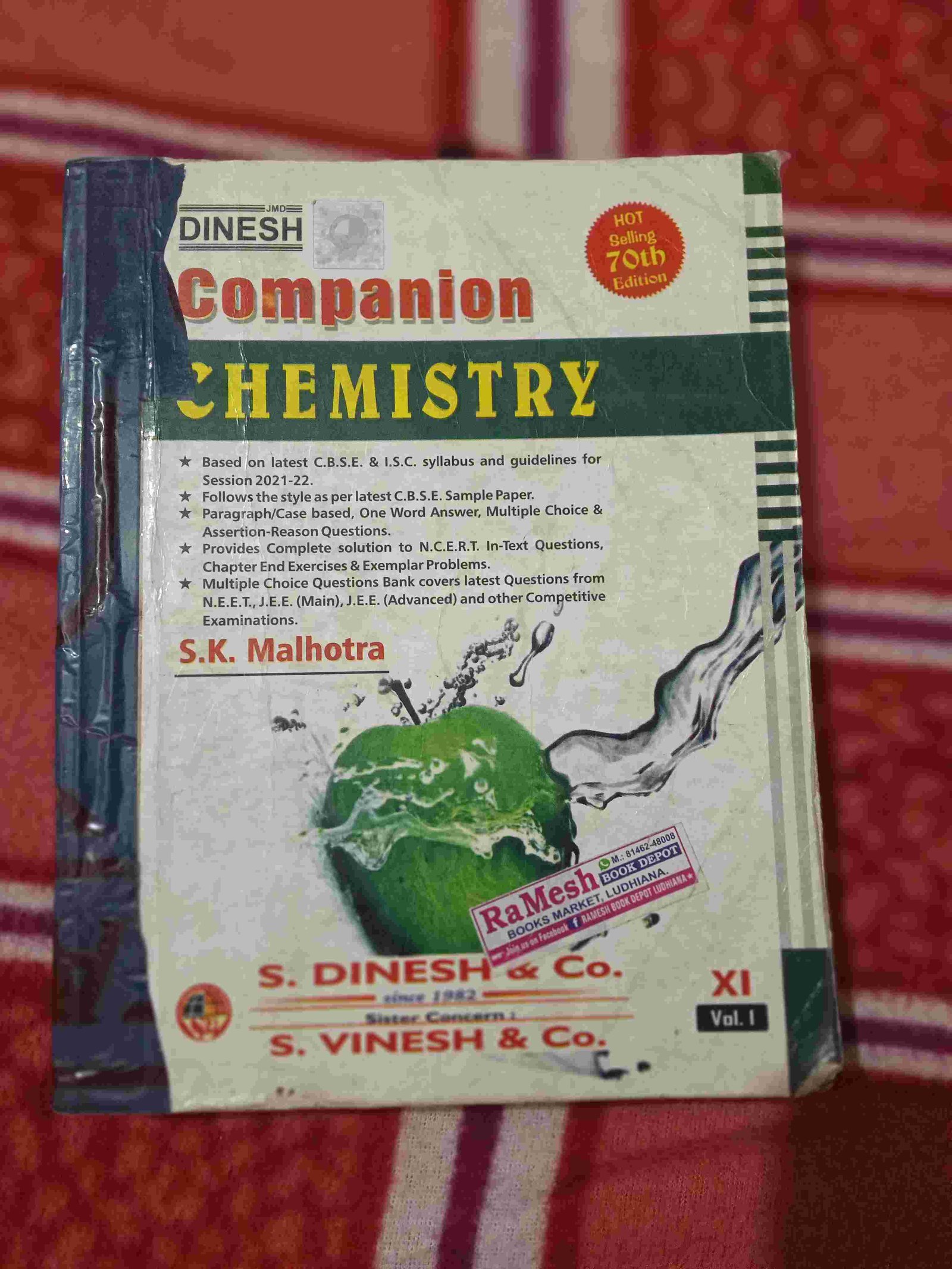Class - 12 chemistry books volume 1