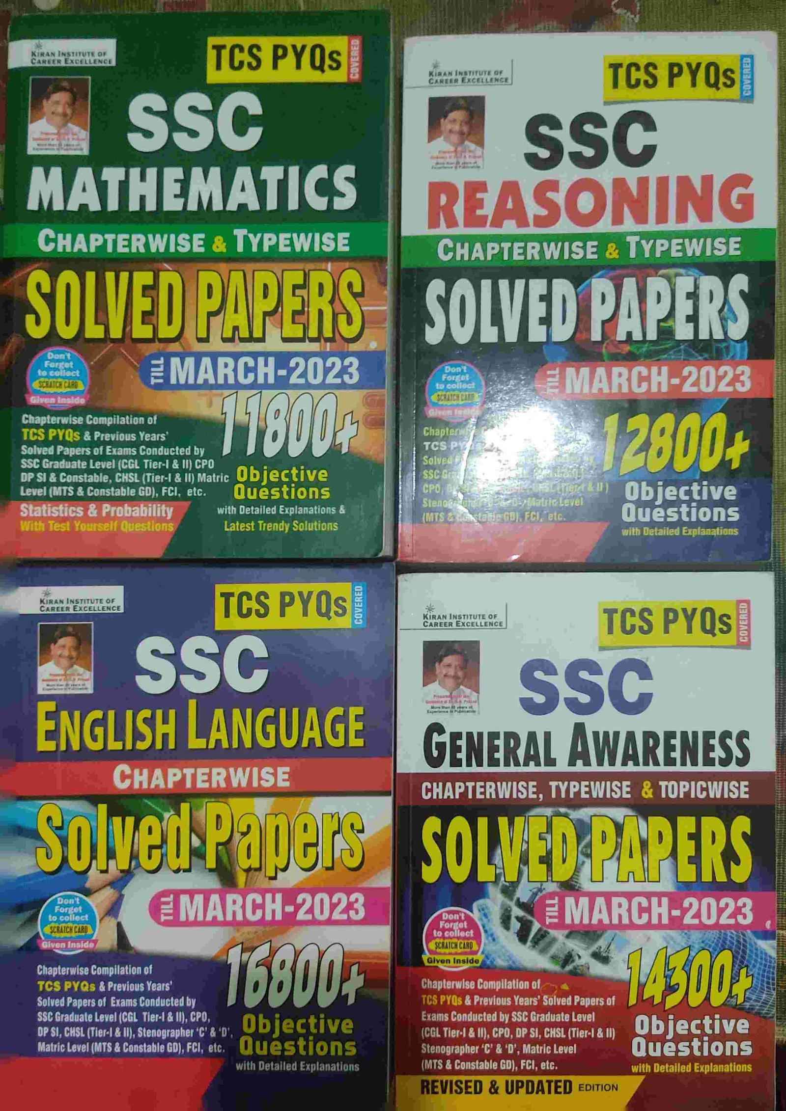 SSC Kiran Publication All 4 Books