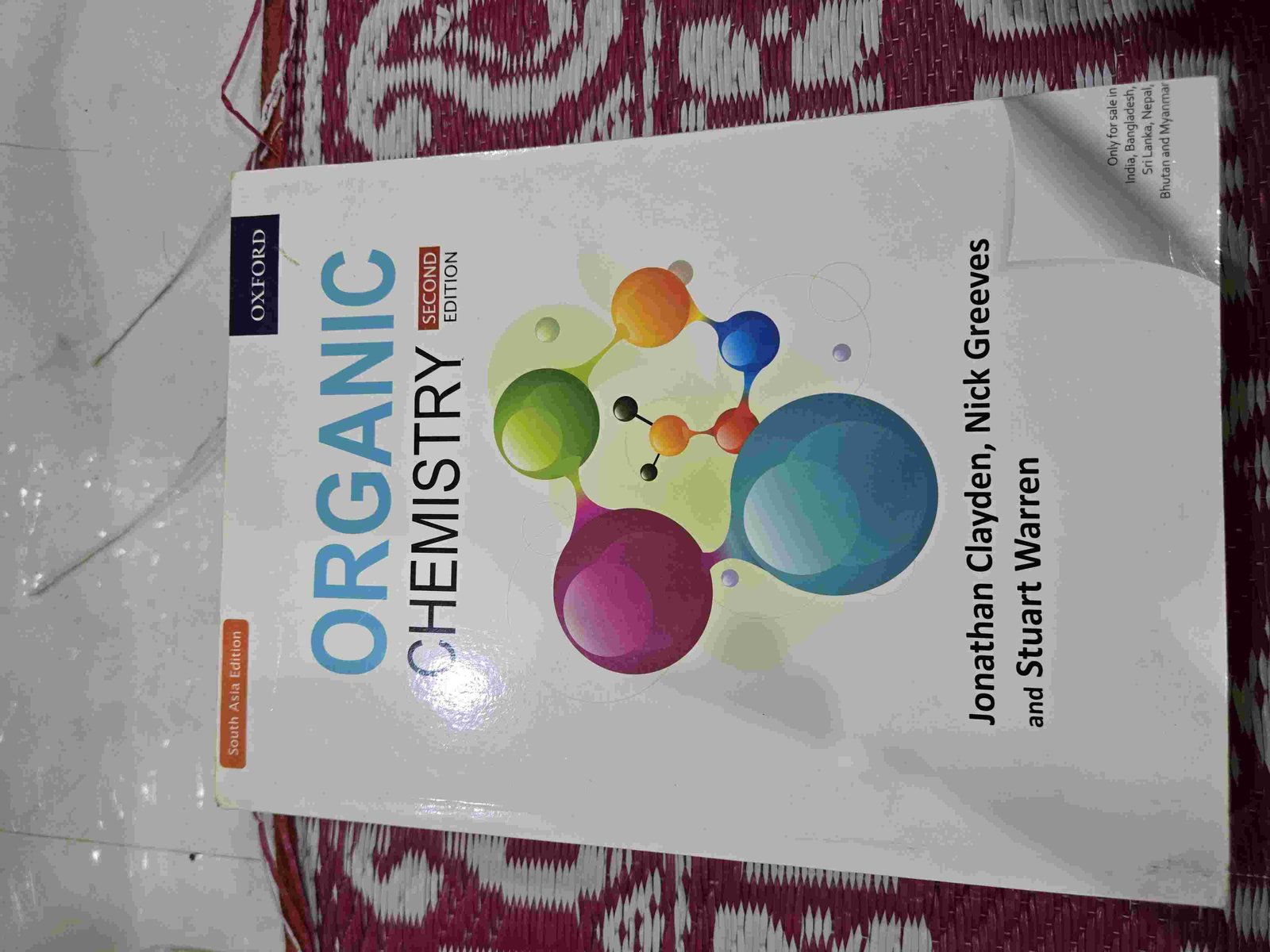 Clayden organic chemistry for MSc