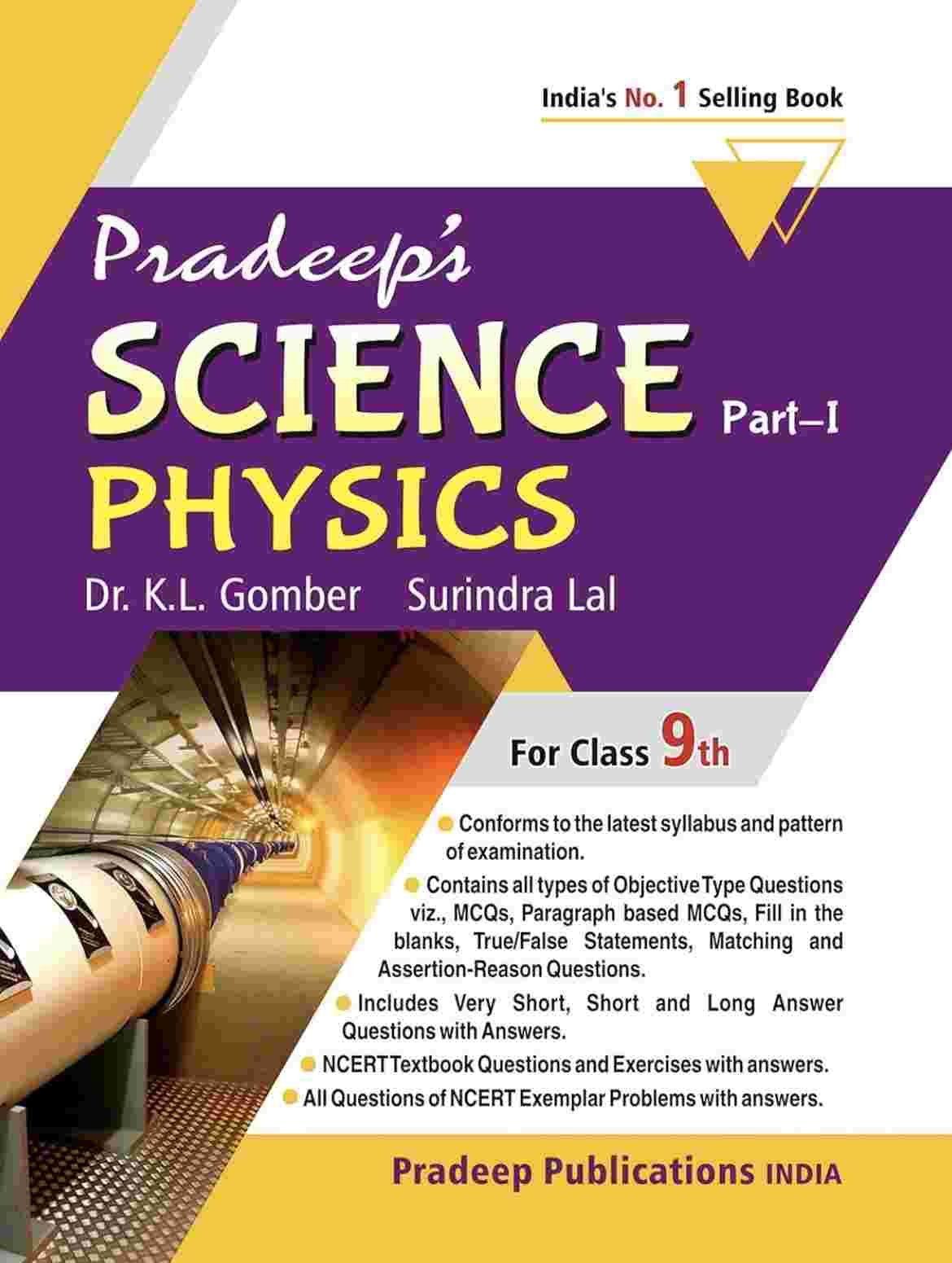 Pradeep Ninth Physics Reference Book
