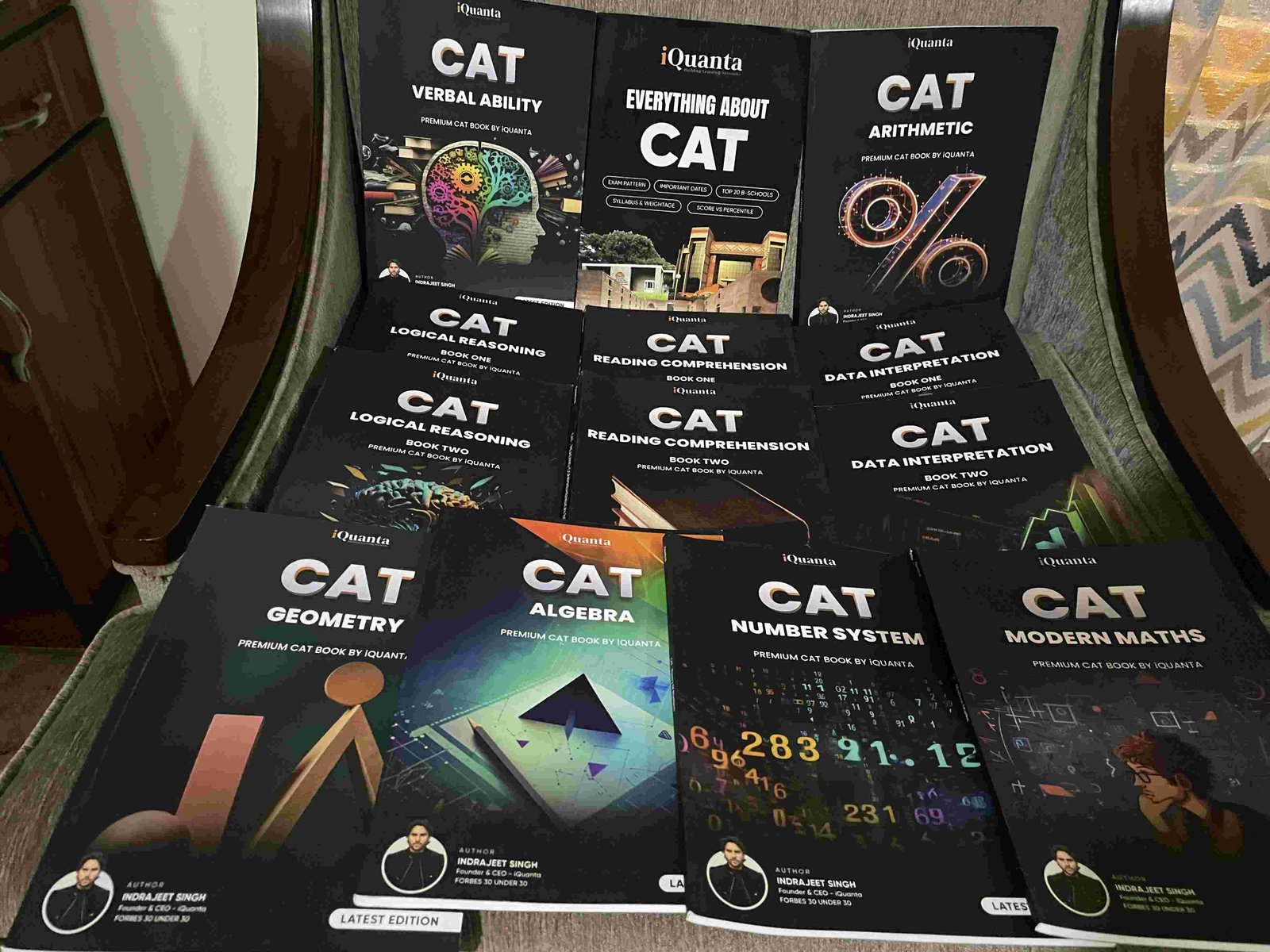 iQuanta CAT Premium Preparation Set (12 Books)