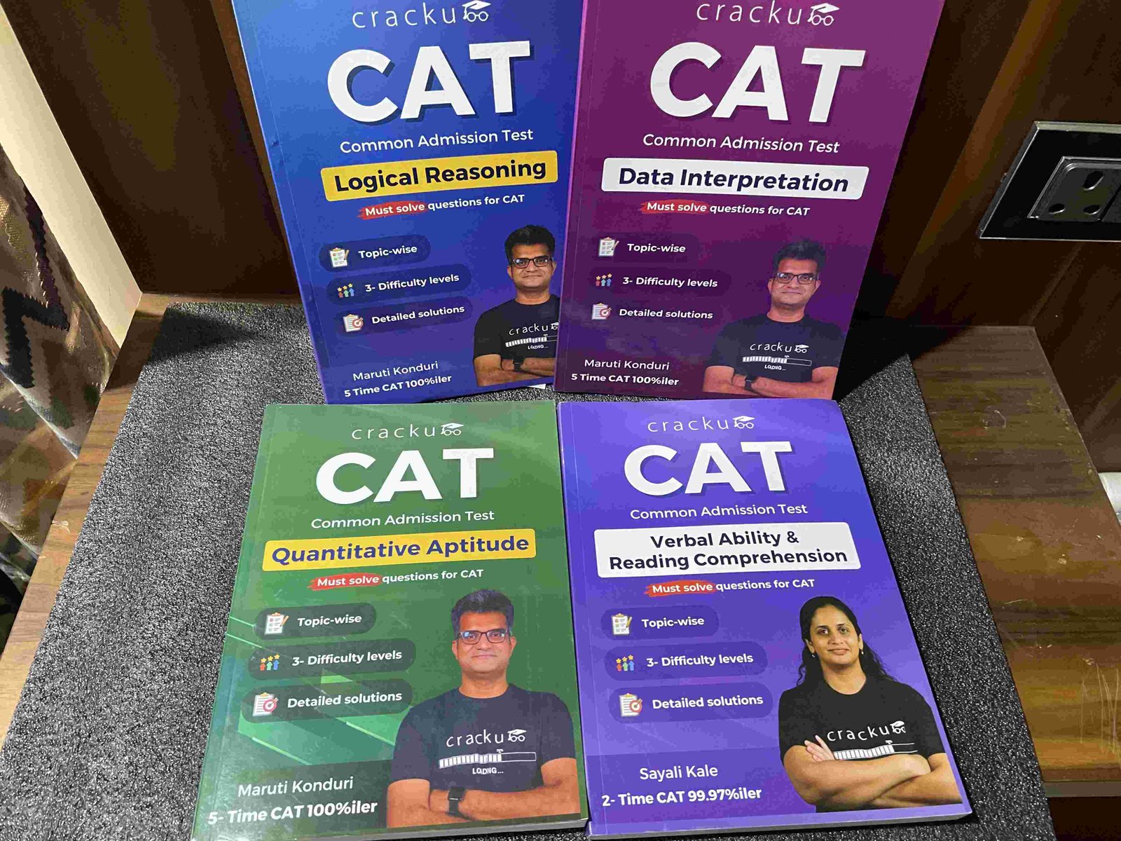 Cracku CAT Preparation Set (4 Books)