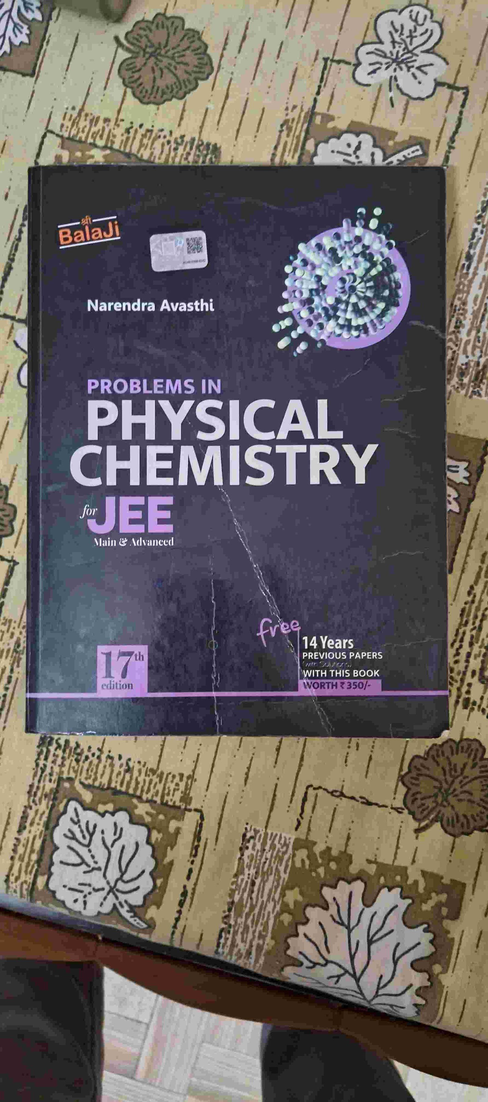 Problems in Physical Chemistry for Jee