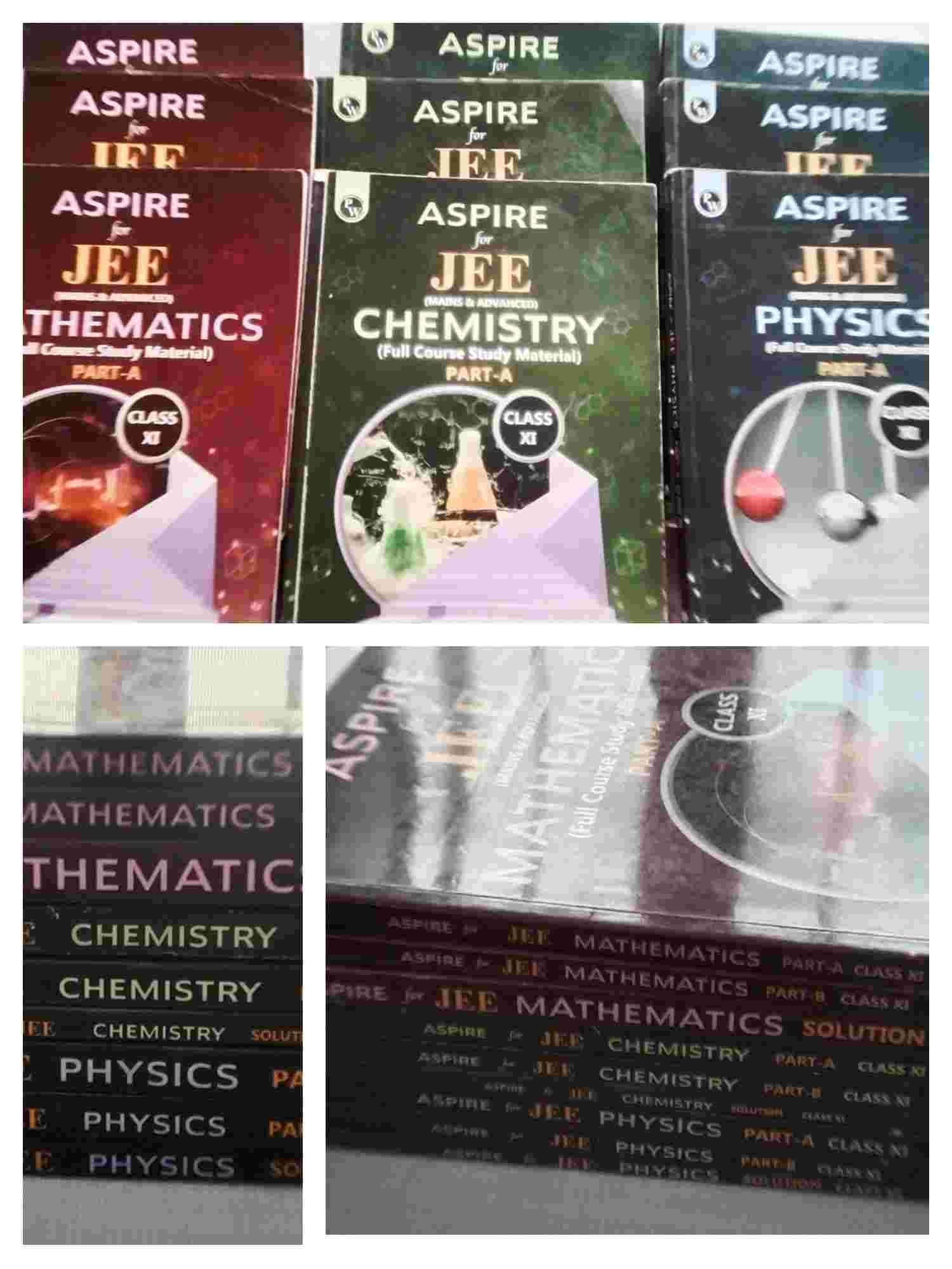 Aspire for JEE (mathematics, physics & chemistry)