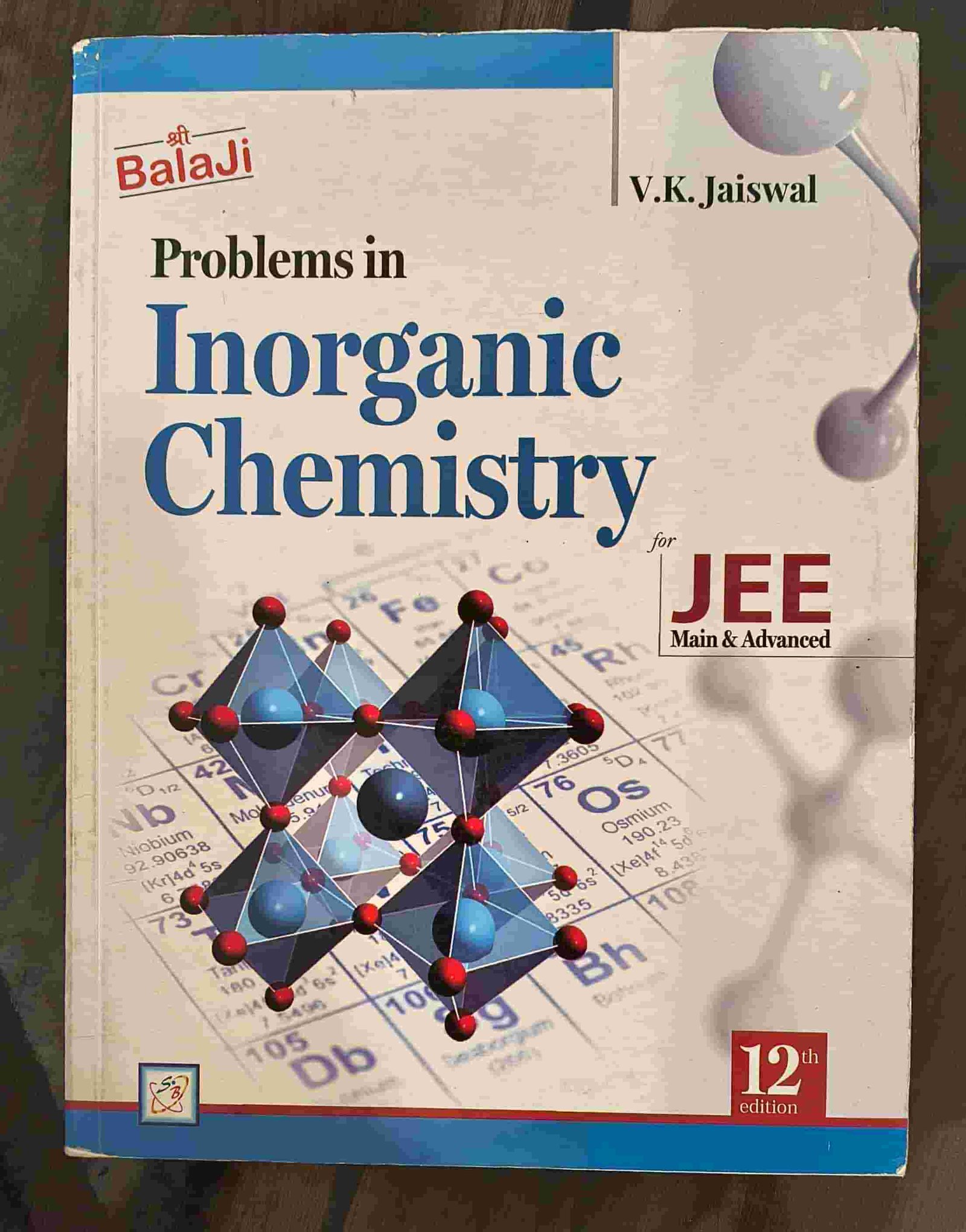Problems In Inorganic Chemistry By VK Jaiswal