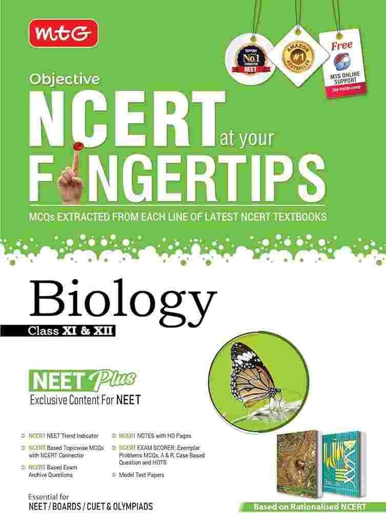 MTG objective NCERT at your fingertips biology.