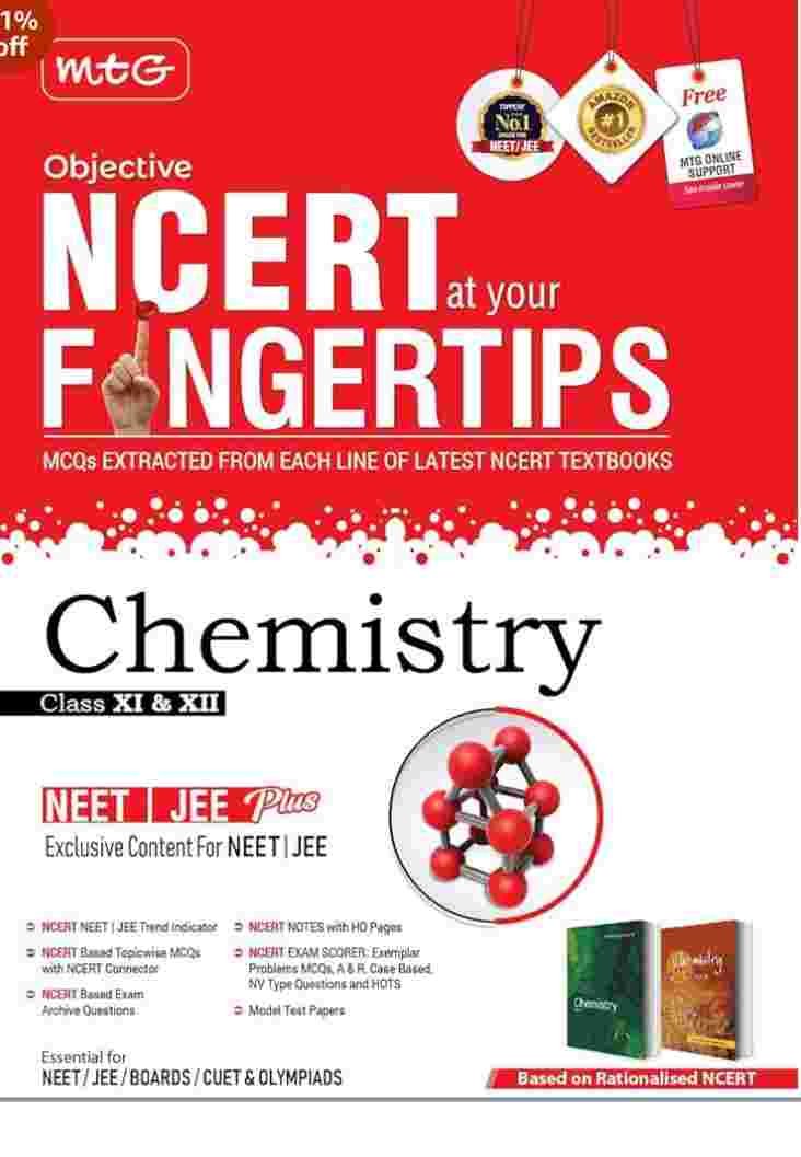 MTG objective NCERT at your fingertips chemistry