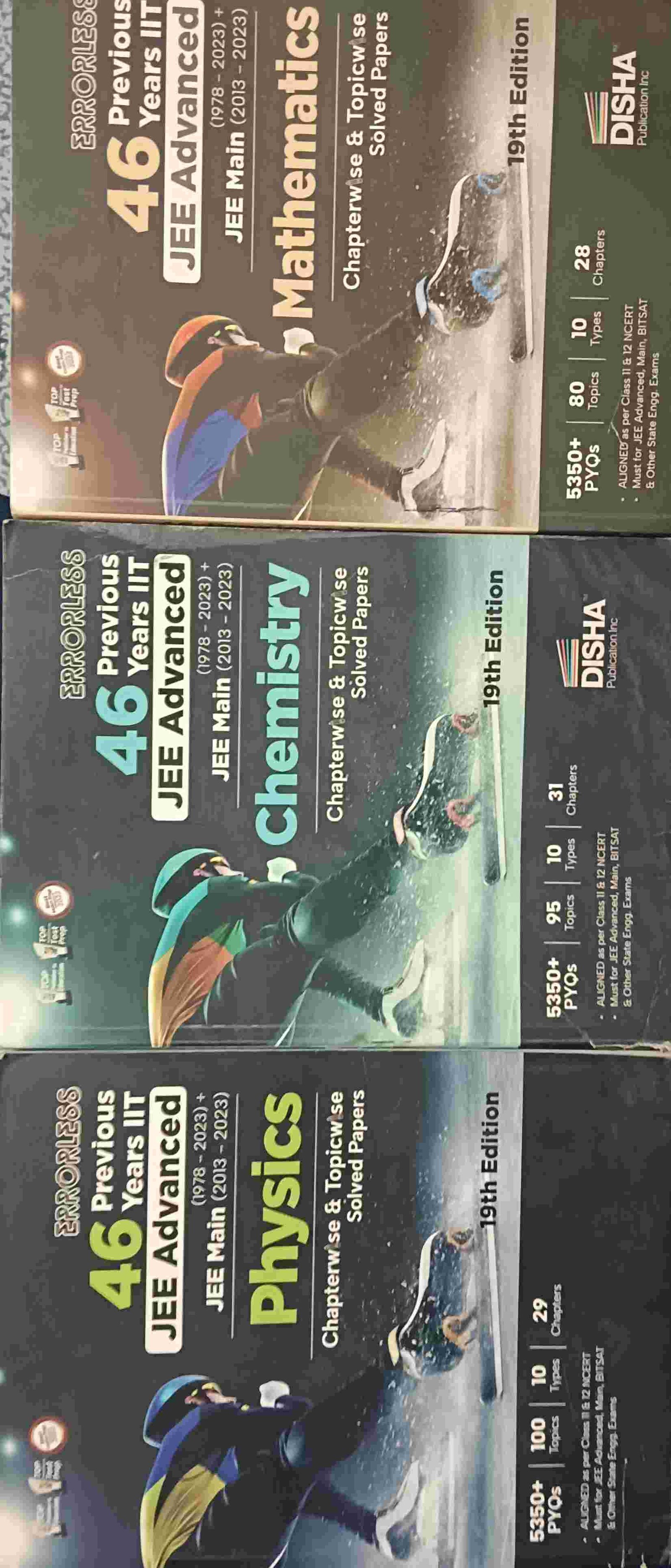 Disha Publication 46 years PYQ for Jee advanced