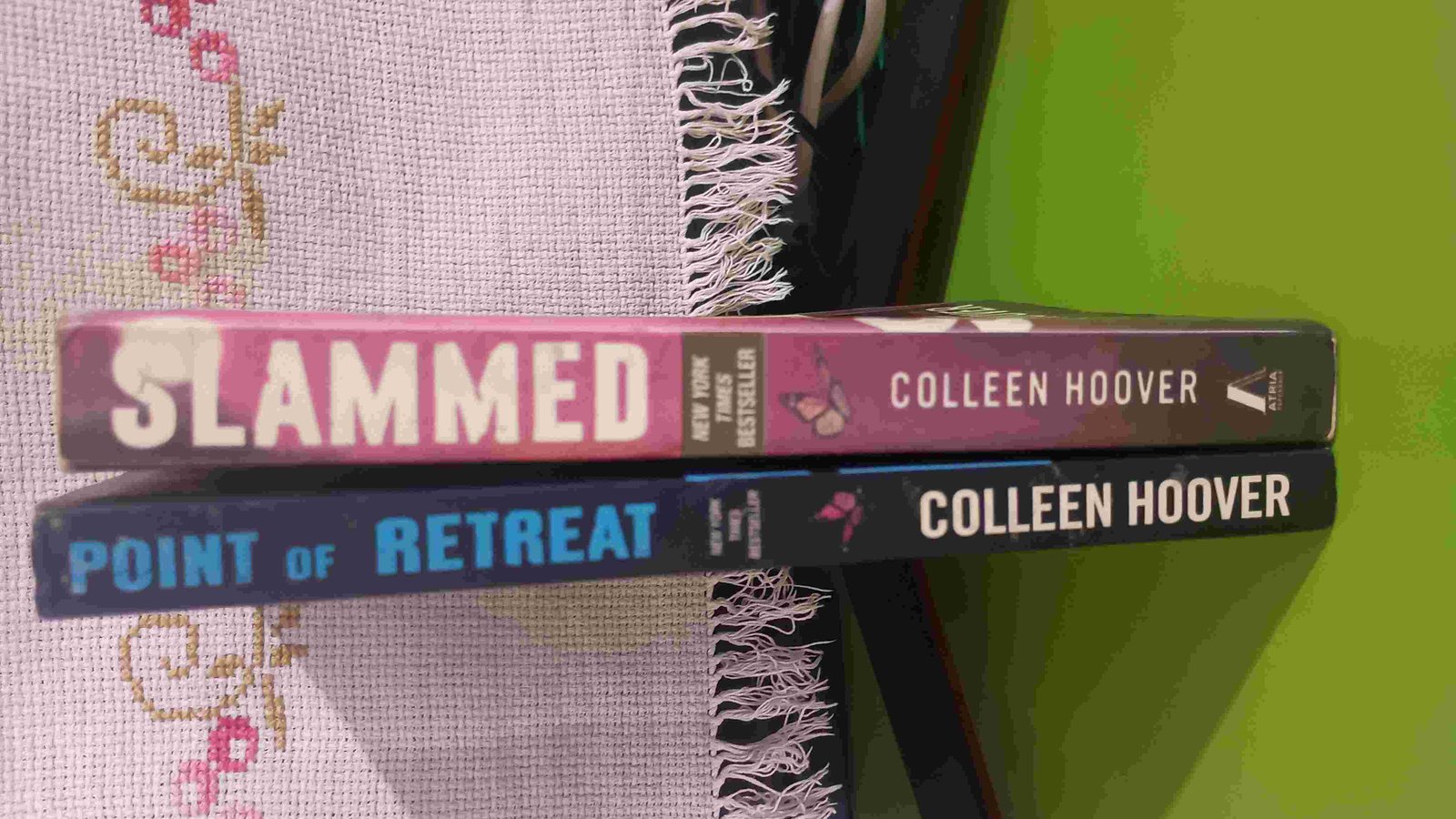 Slammed and point of Retreat (Novel)