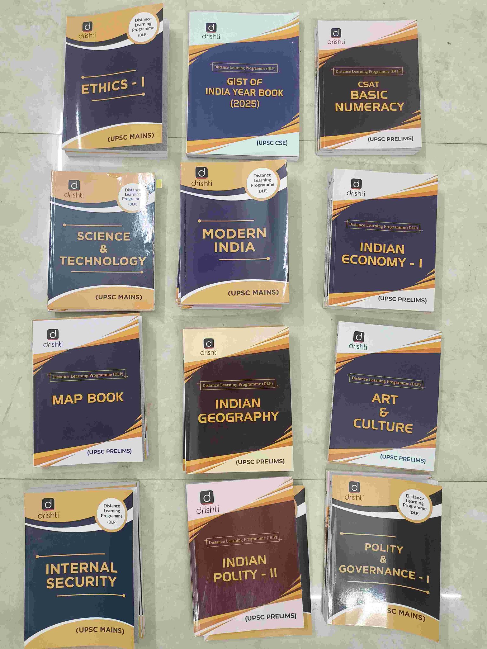 DRISTI IAS UPSC CSE 34 BOOKLETS(PRE+ MAINS + CSAT)