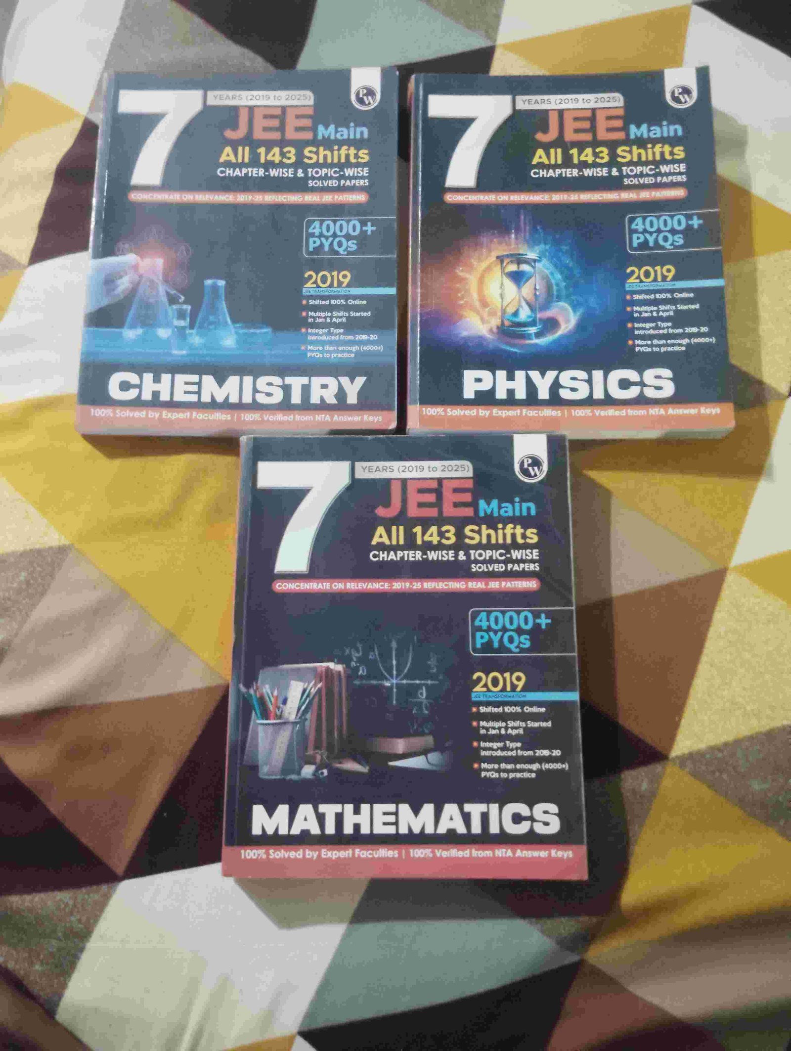 JEE Main PYQ Set – All 143 shifts ( PCM)