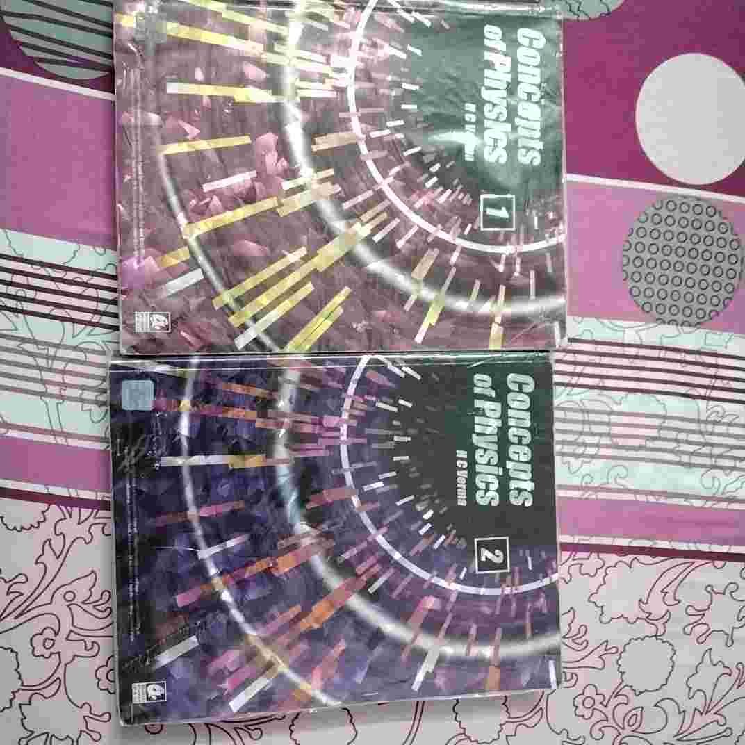 H.C Verma (1st & 2nd) 2nd hand (perfect condition)