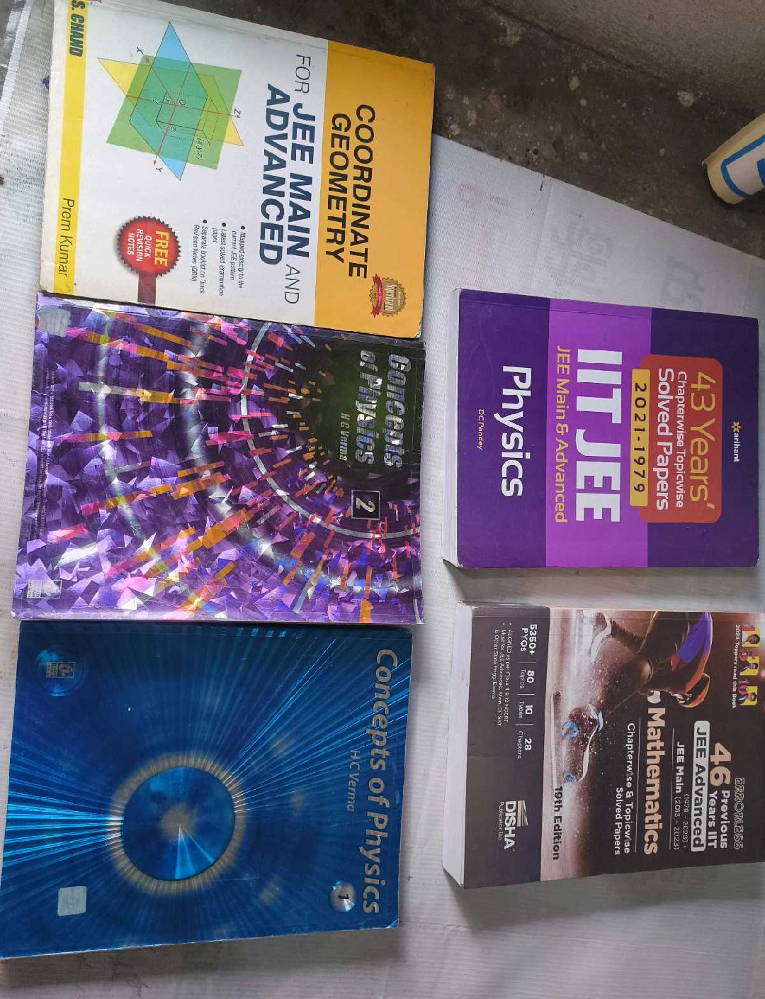 JEE Main & Advanced Exam Prep combo book