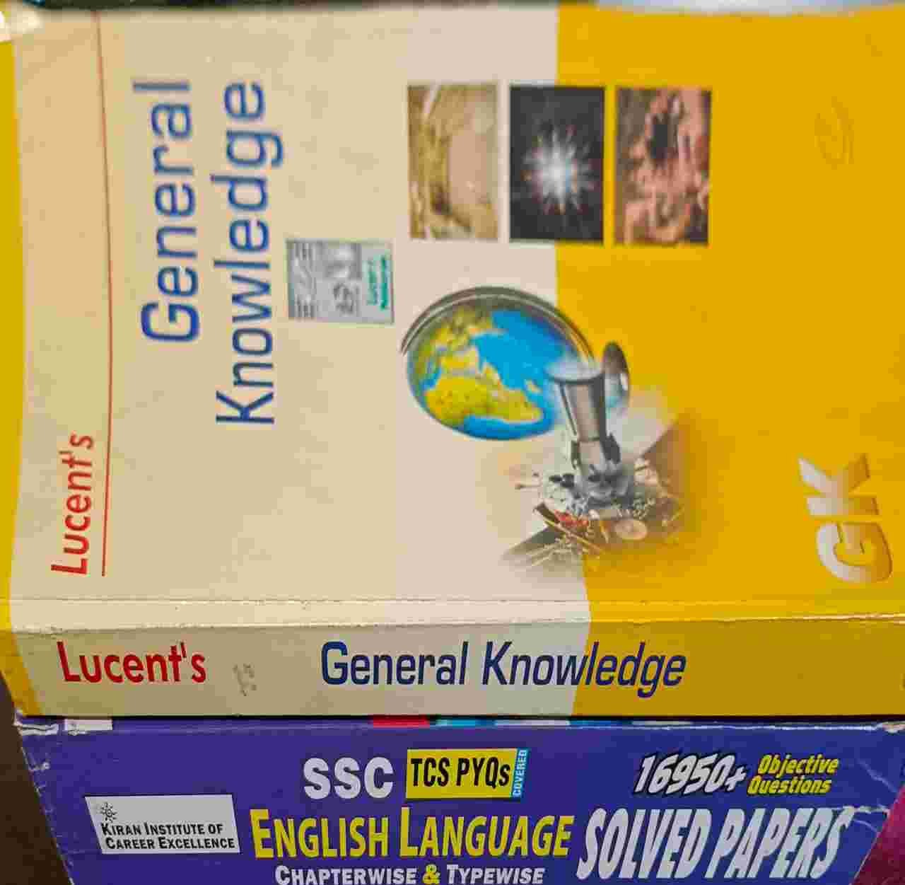 Kiran SSC English + Lucent General Knowledge
