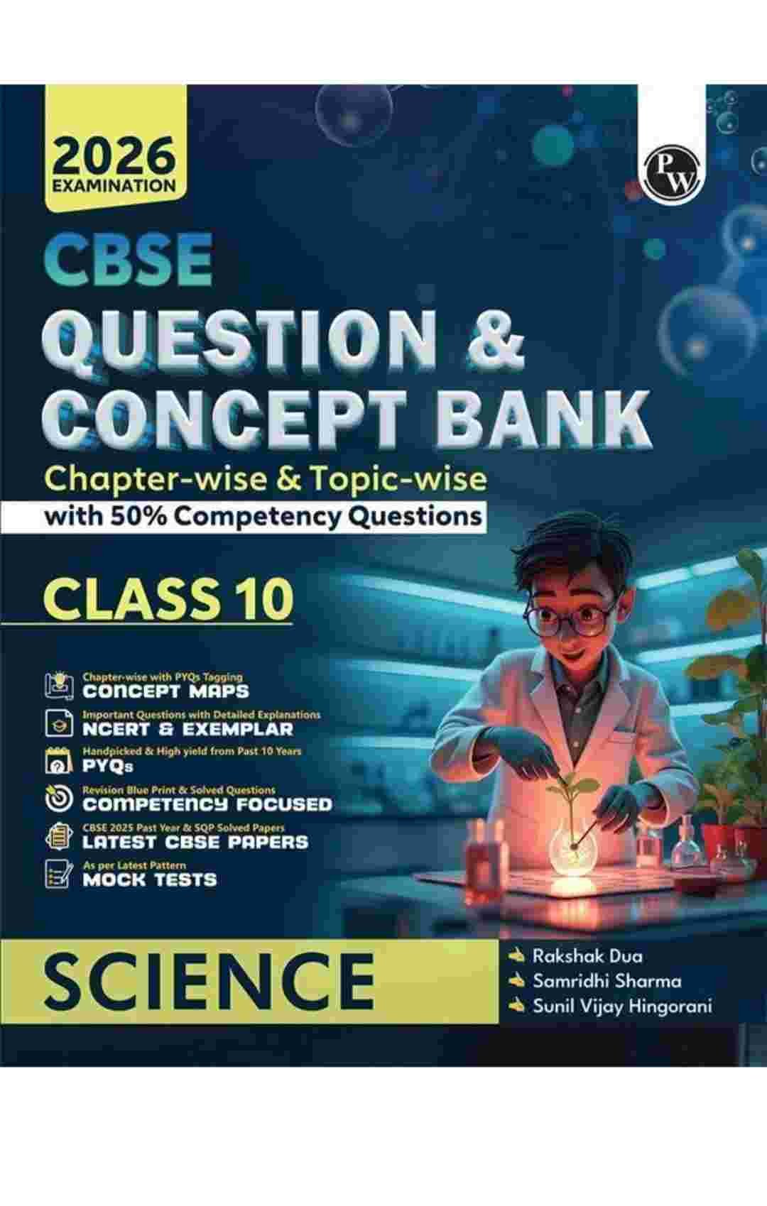 Pw question and concepts bank class 10 science