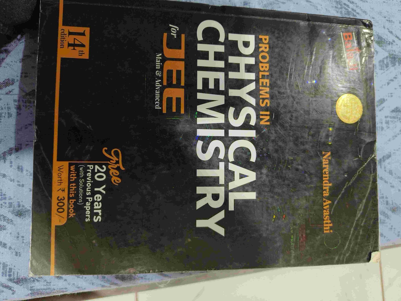 Problem in physical chemistry for jee main&advance