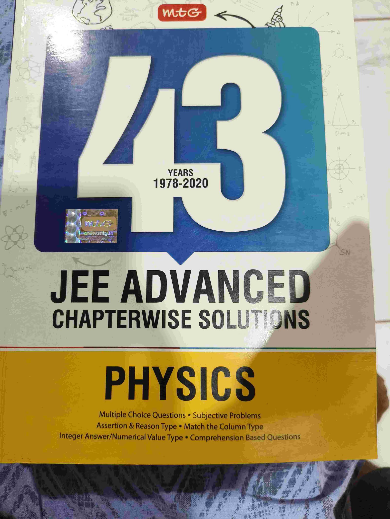 MTG JEE ADVANCED CHAPTERWISE SOLUTION PHYSICS