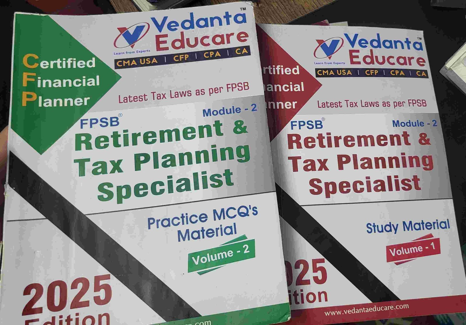 Vedanta Educare CFP RTPS Study material