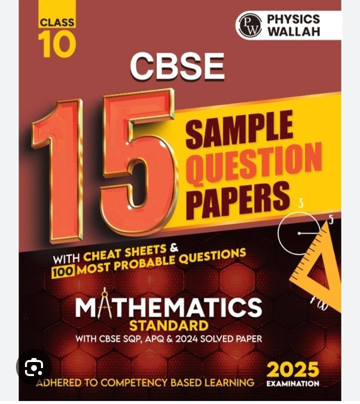 Pw sample paper Book maths and science social new