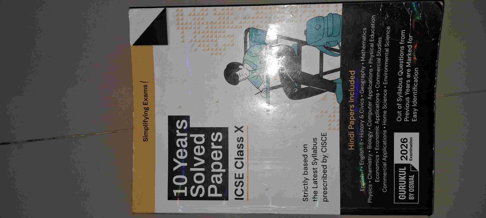 10 YEARS SOLVED PAPERS ICSE CLASS X