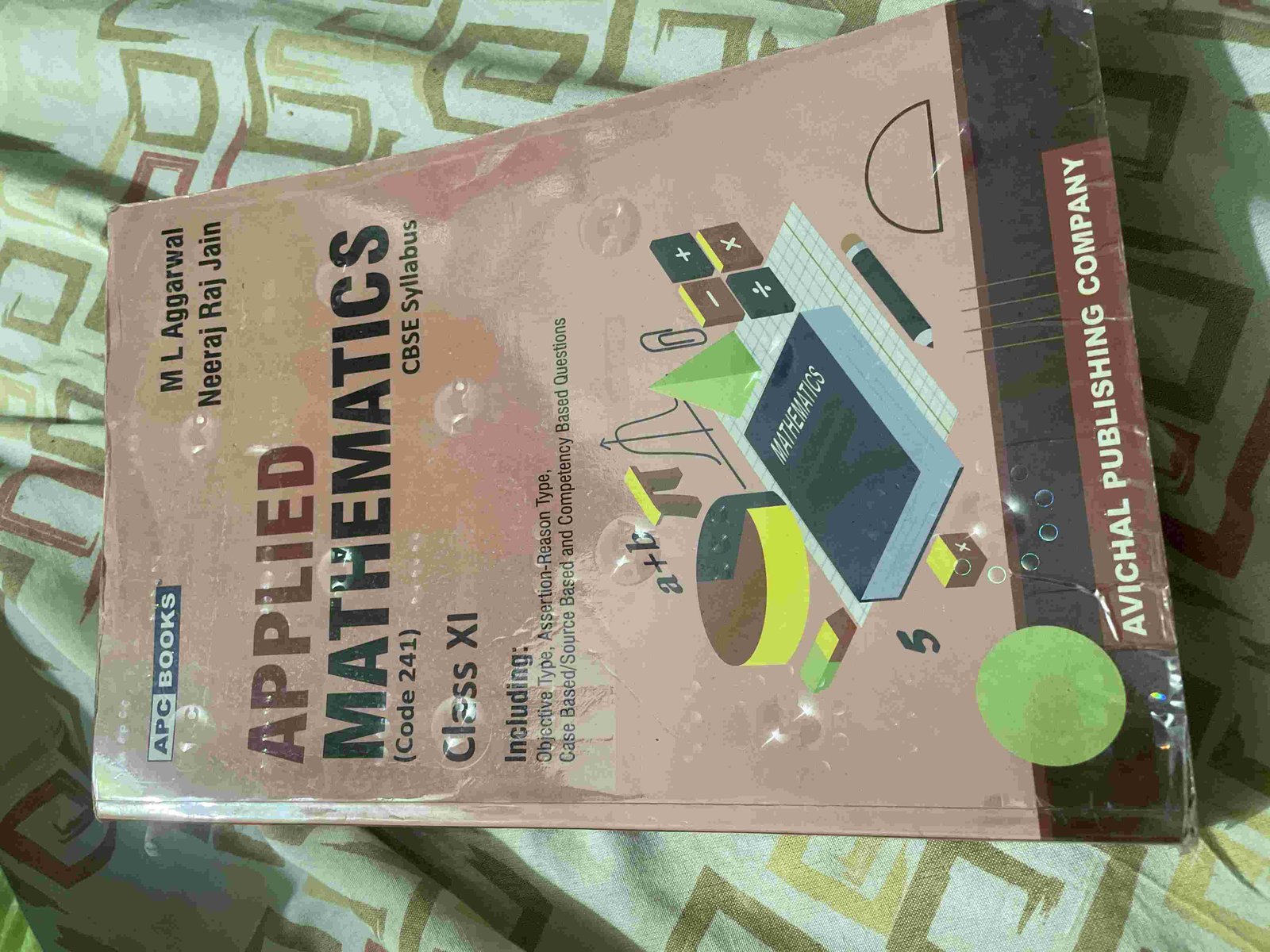 Class 11 applied maths code 241 ML AGGARWAL