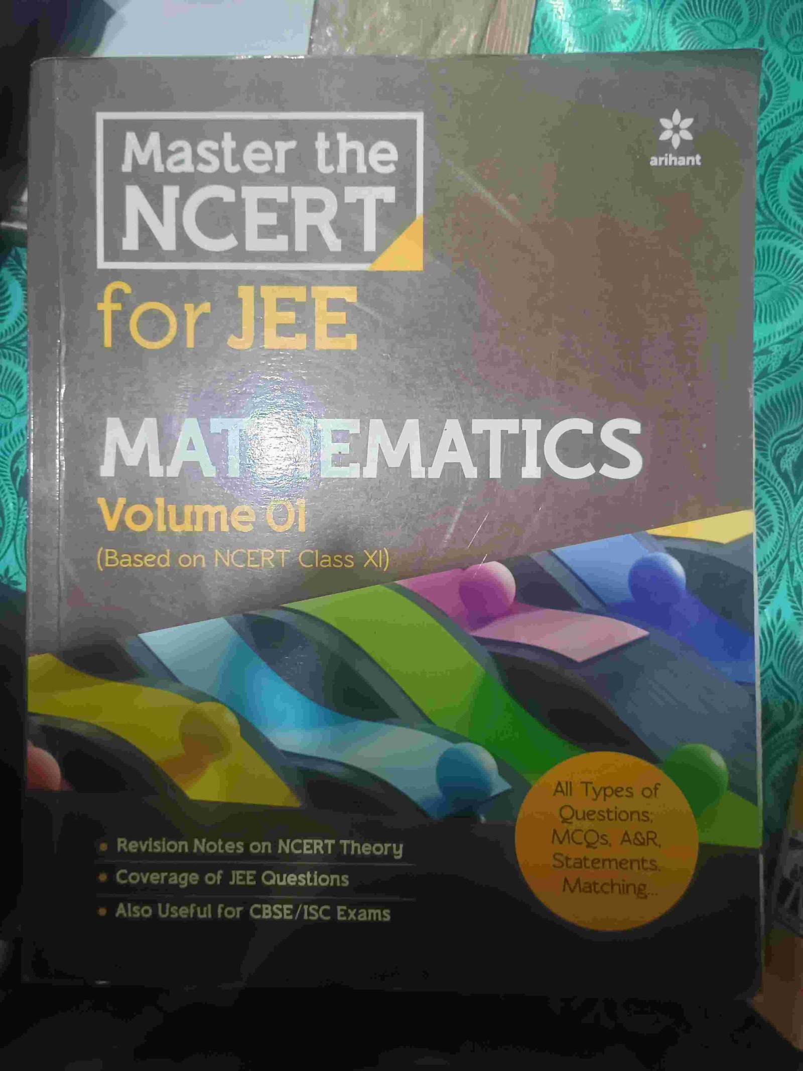 Master the ncert for jee mathematics volume 1(xi)