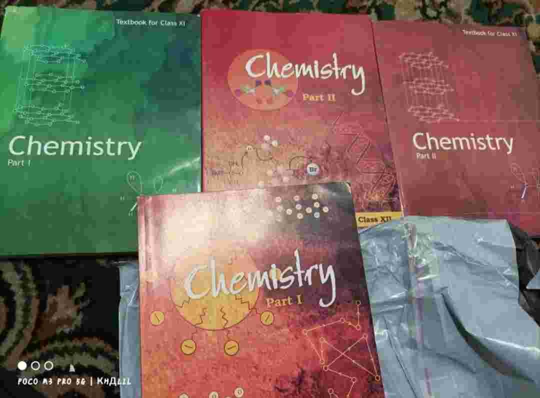 Class 11th+12th chemistry ncert books new