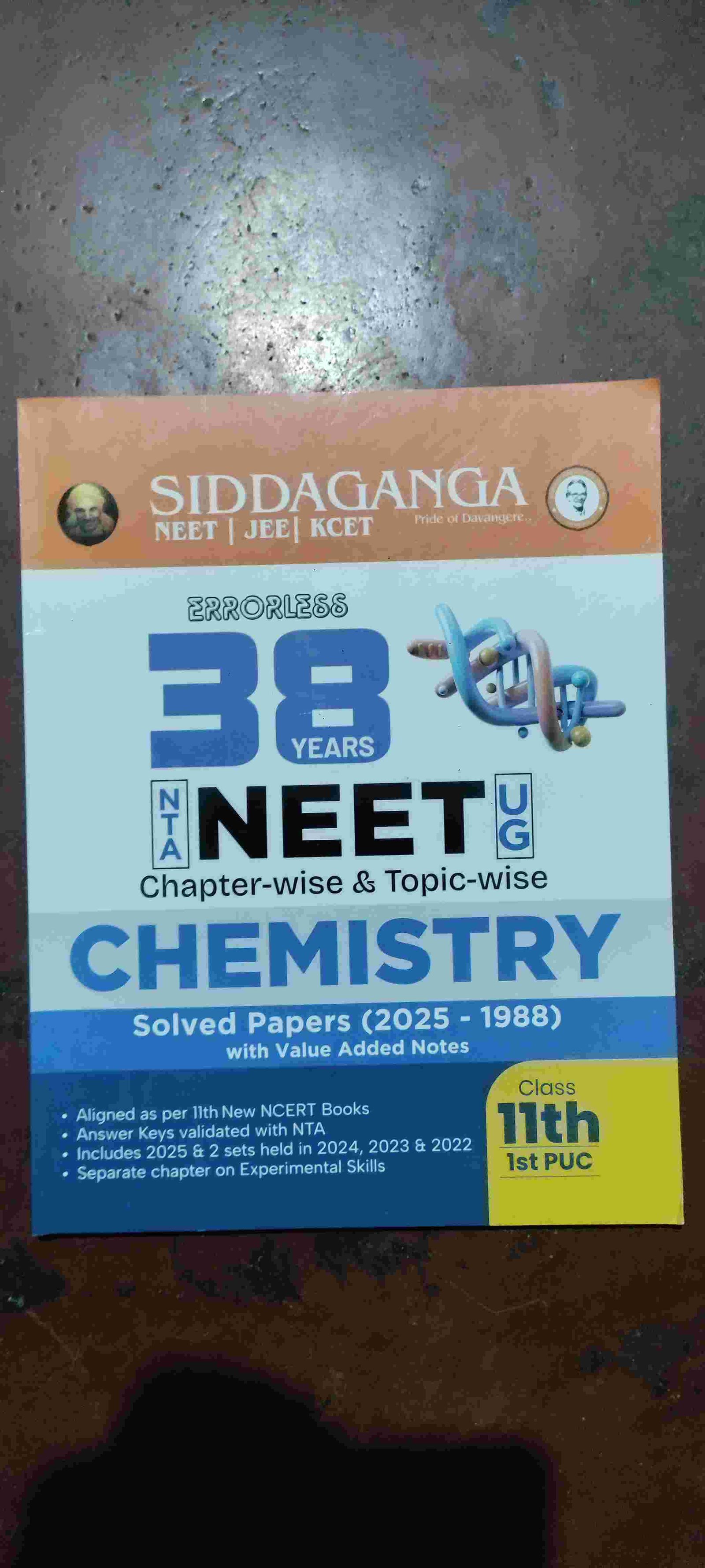 Neet 38 years pyqs chemistry book