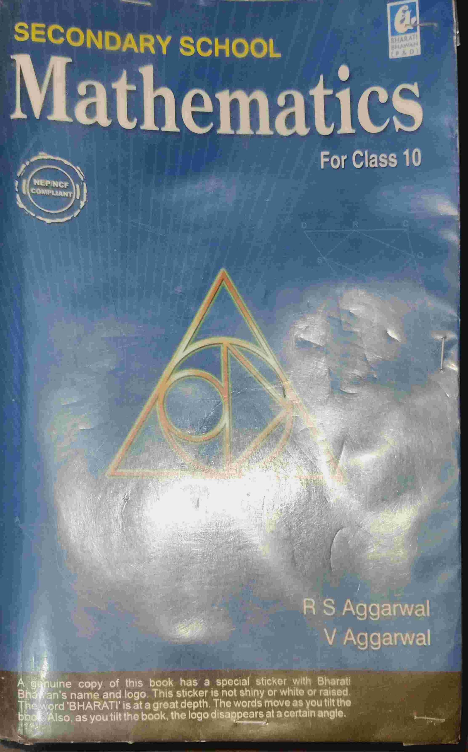 R S Aggarwal  Mathematics for class 10