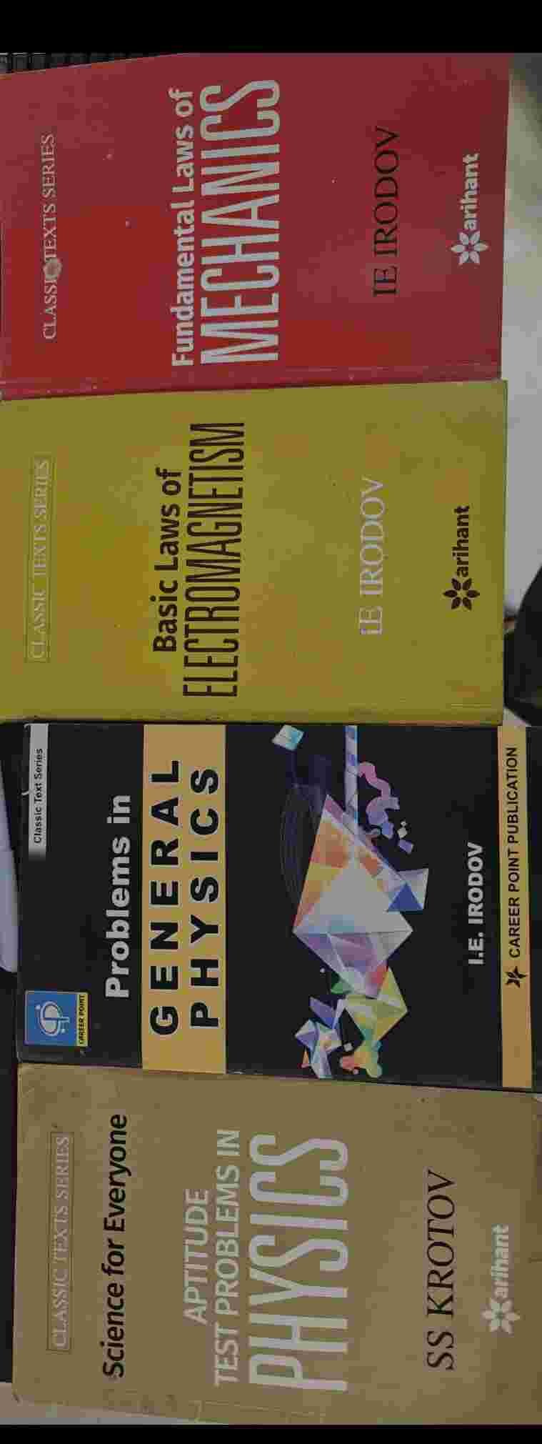 IE irodov full bundle for jee advanced with ss kro