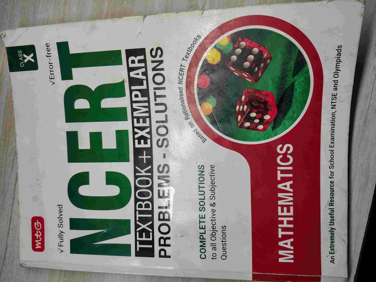 NCERT textbook plus exemplar problems-solutioms