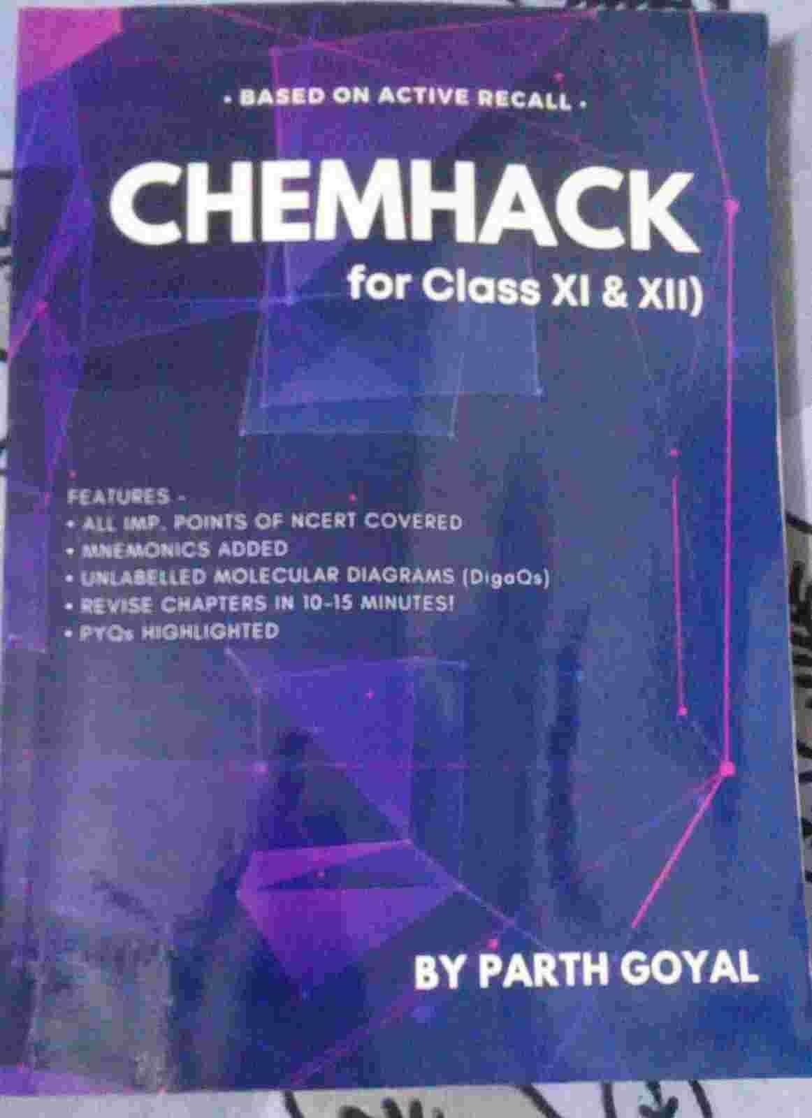 Dr Parth goel chemhack book