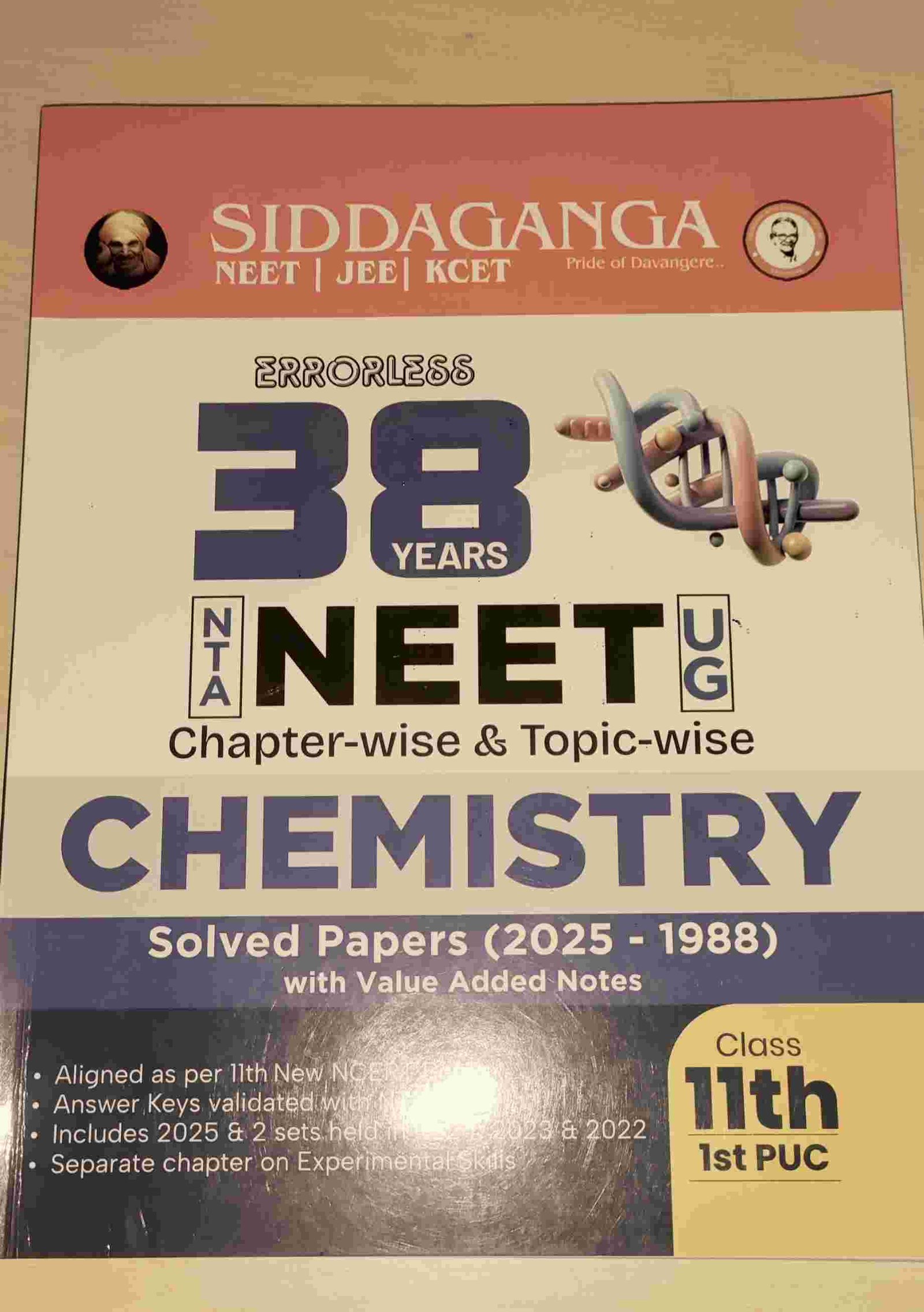 Neet 38 years pyqs chemistry book