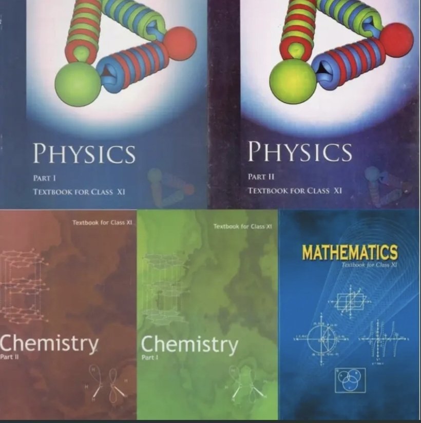 NCERT Books Class 11 and 12th pcm (english)