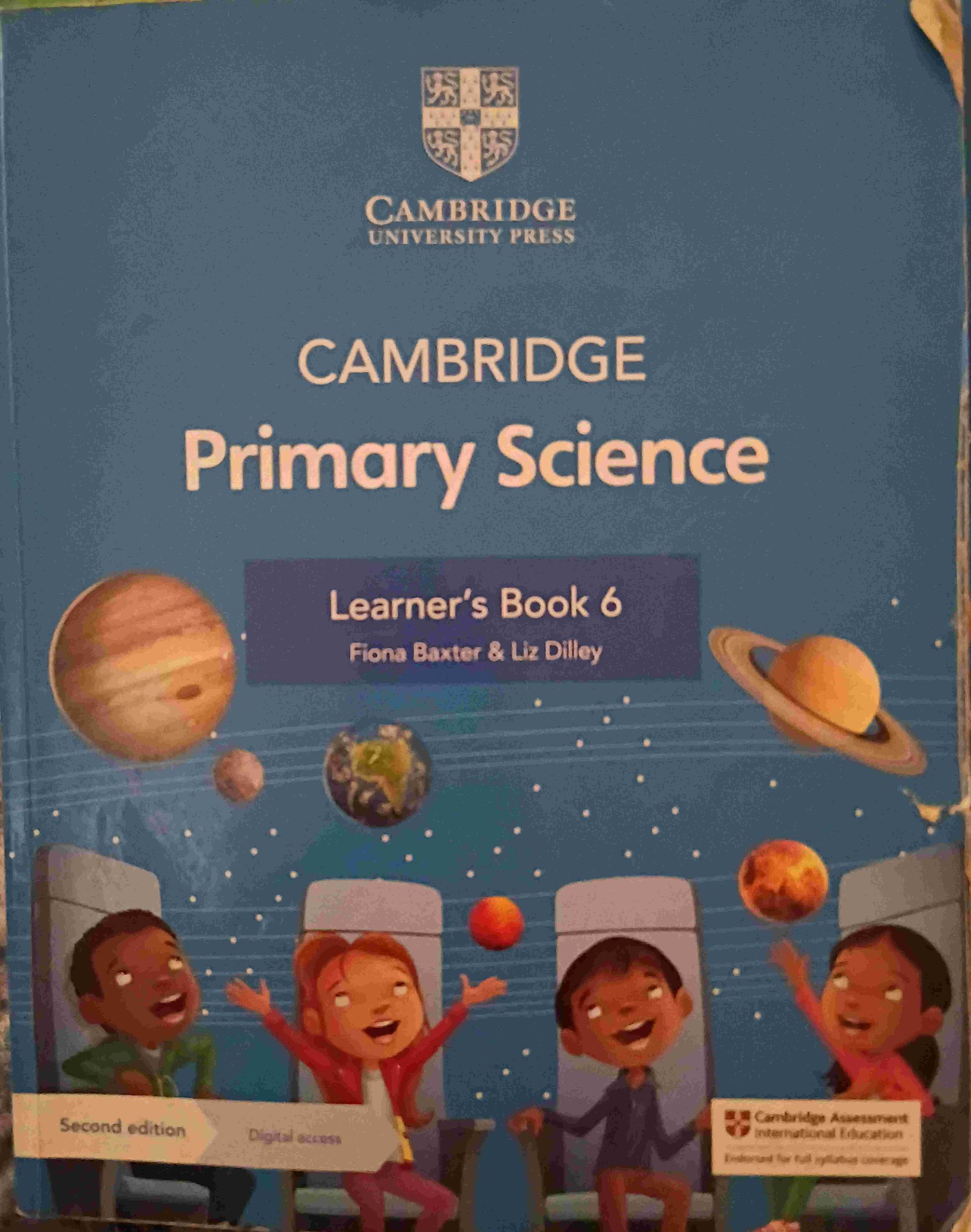 Cambridge primary science learner's book 6--------