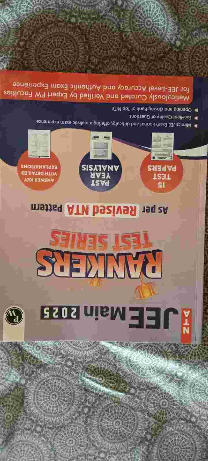 Pw Rankers Test Series