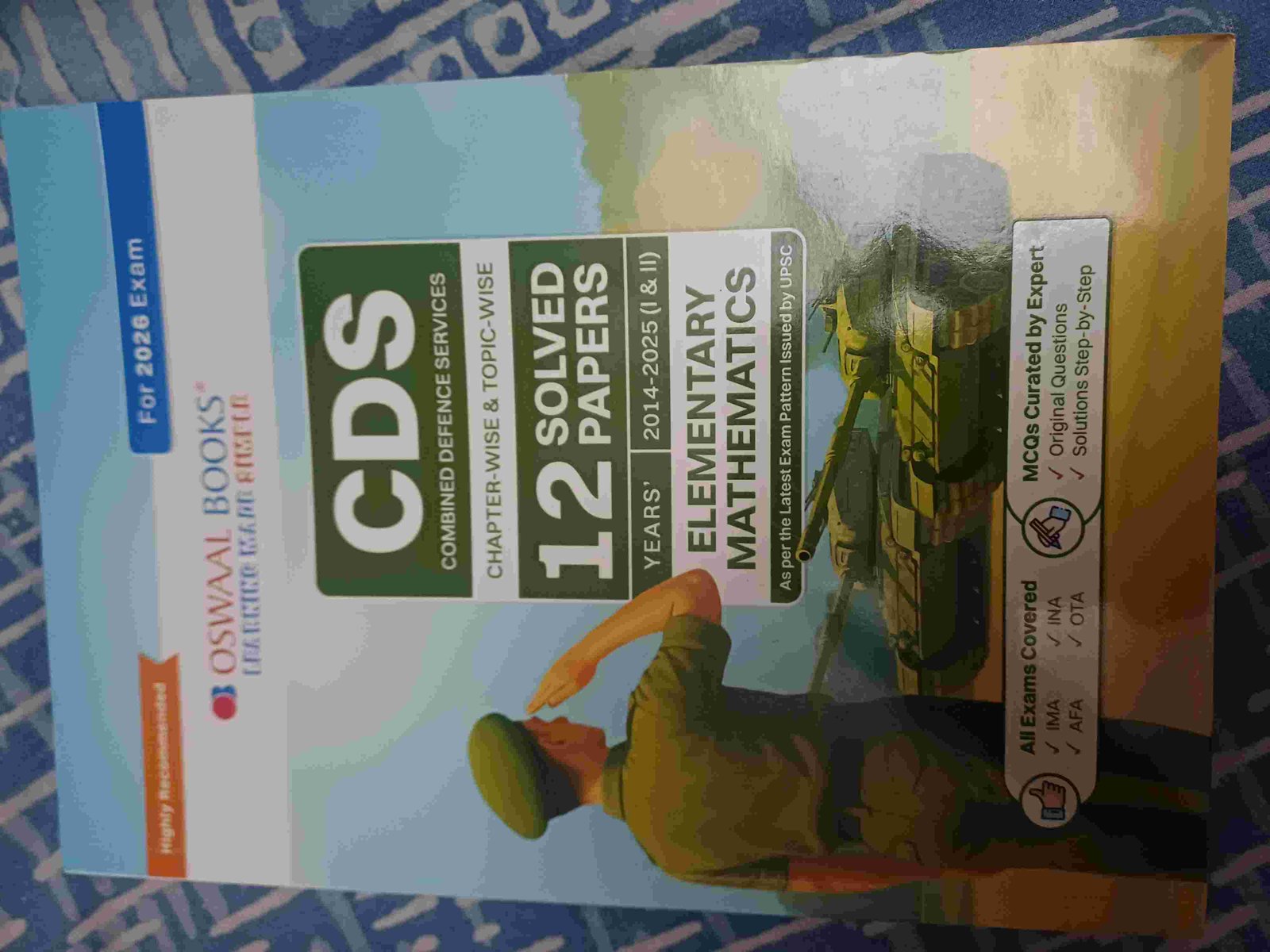 CDS Maths book - OSWAAL BOOKS