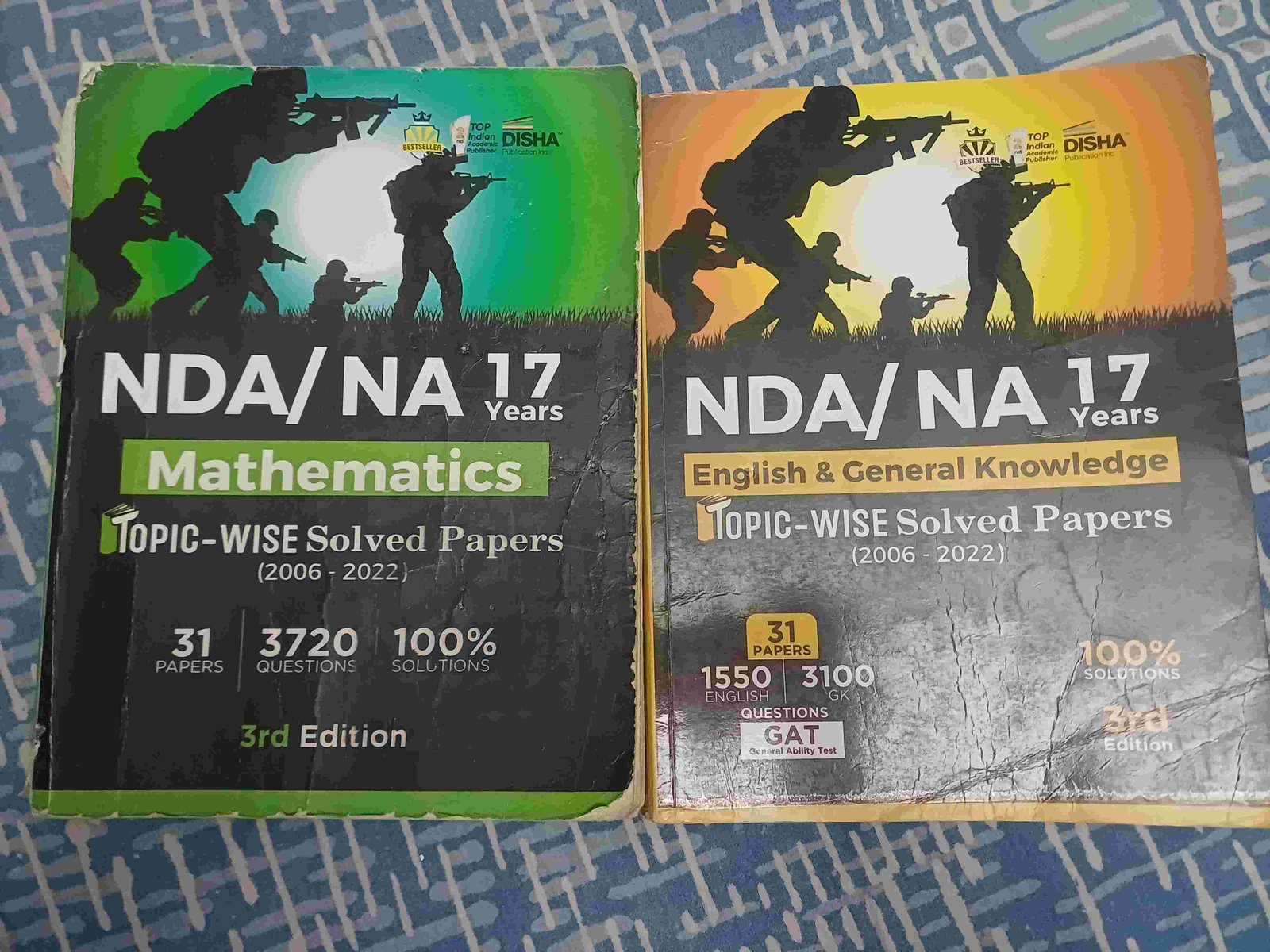COMBINATION NDA/NA 17 YEARS (MATHS + GAT)
