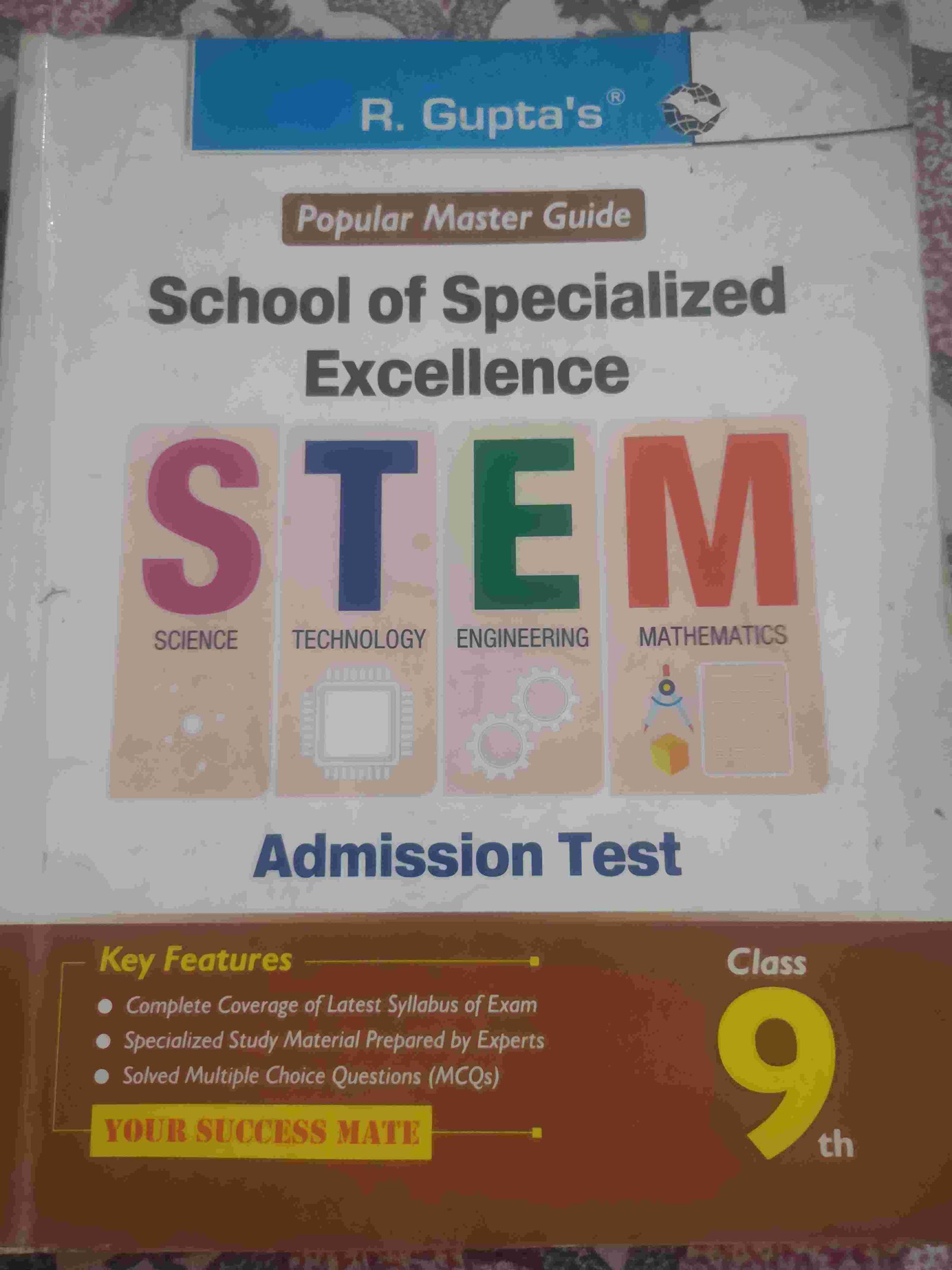 S t e m book R.Gupta class 9 Admission