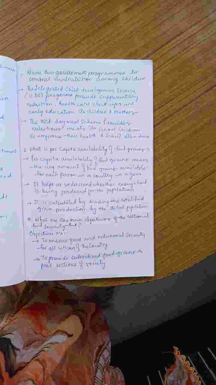 Study notes class 9, 10