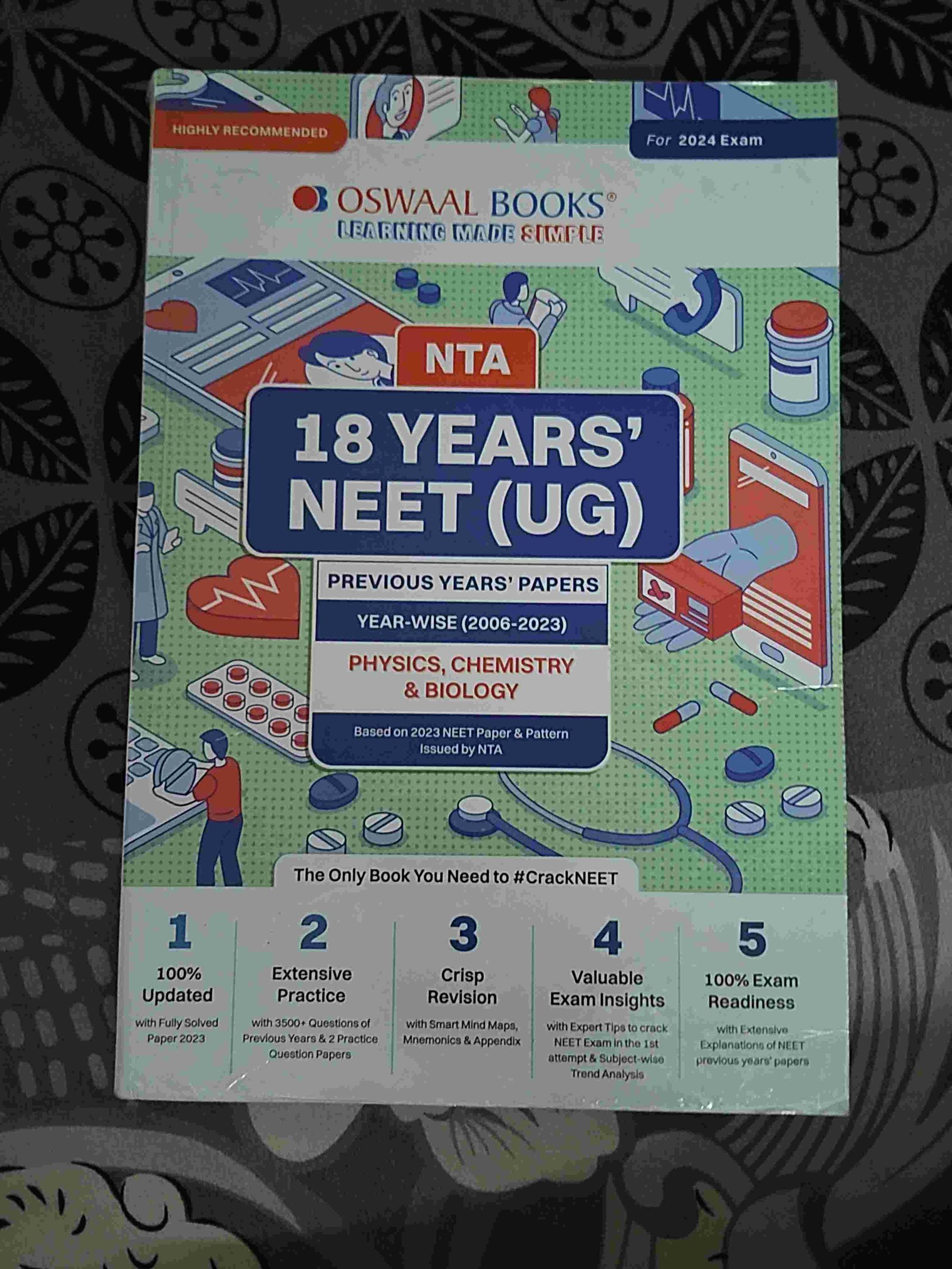 18 years previous year papers NEET (UG)