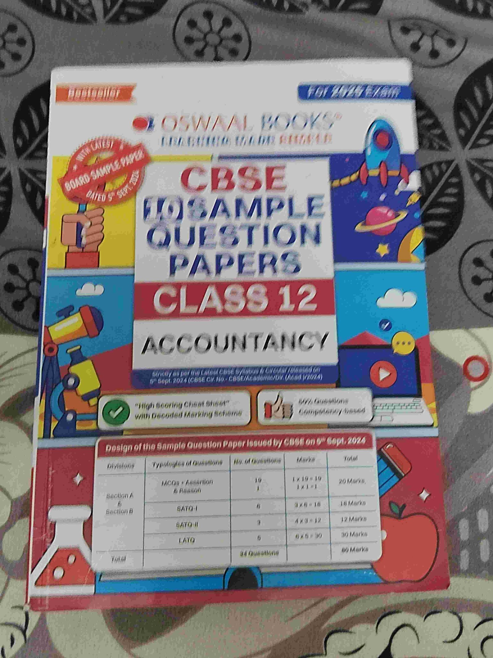 Cbse class 12 sample question paper accountancy