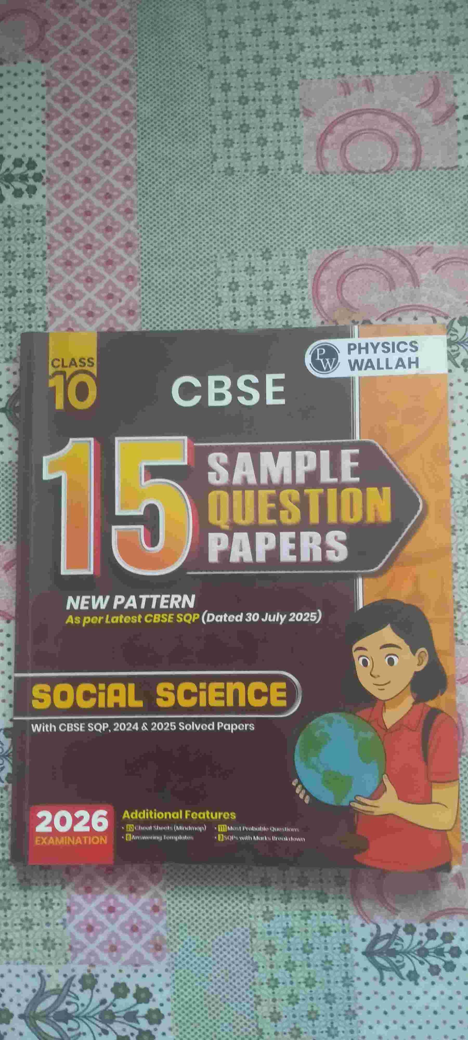 Social science sample paper class 10 pw 2025-26