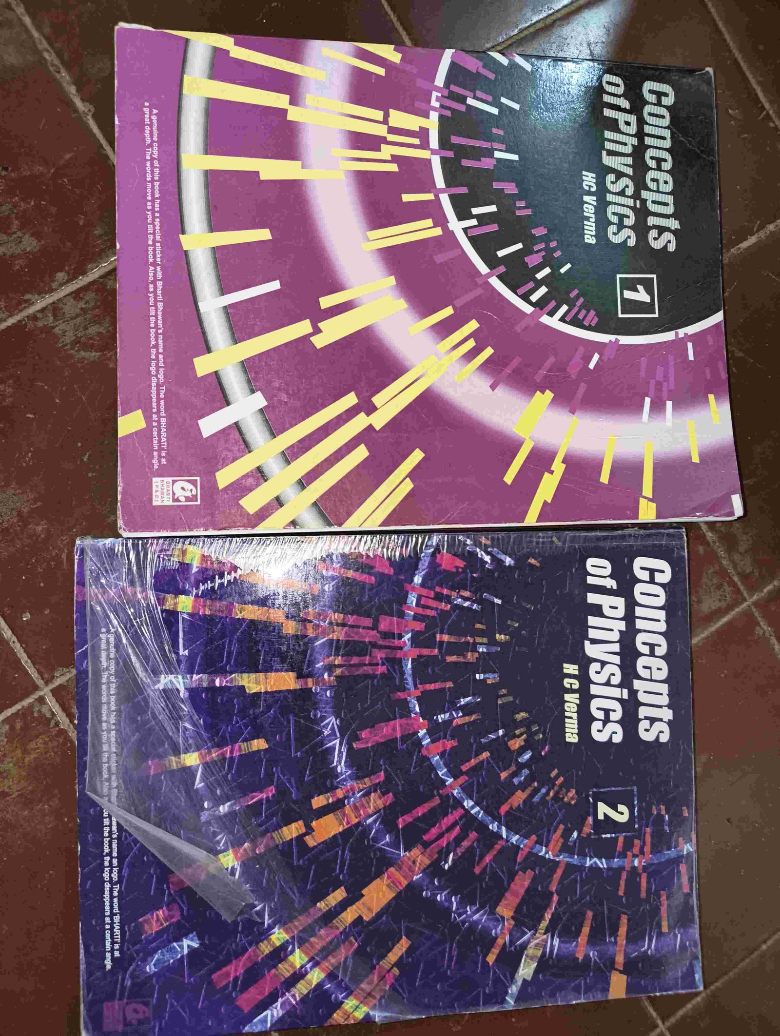 HC Verma physics vol and Vol Ii