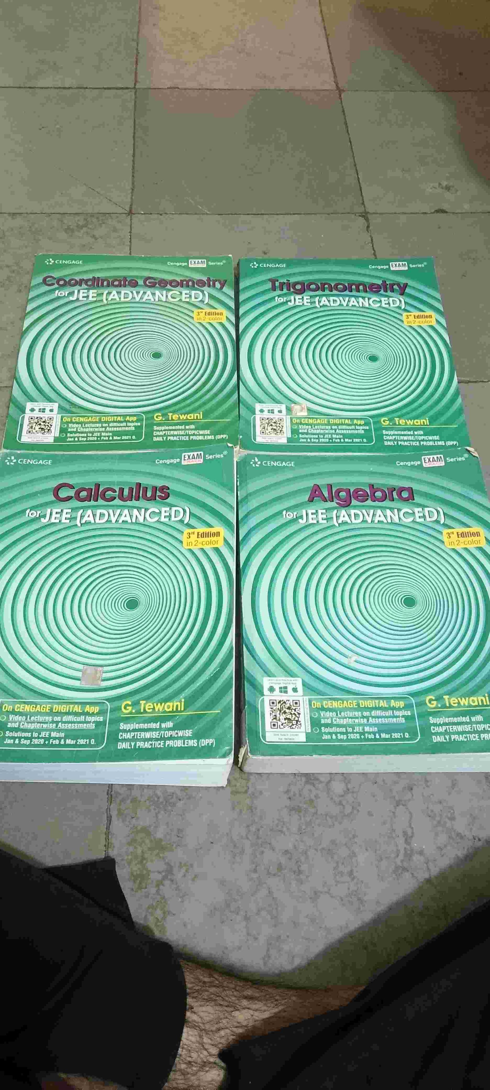 CENGAGE Maths Books for JEE Main + Advance