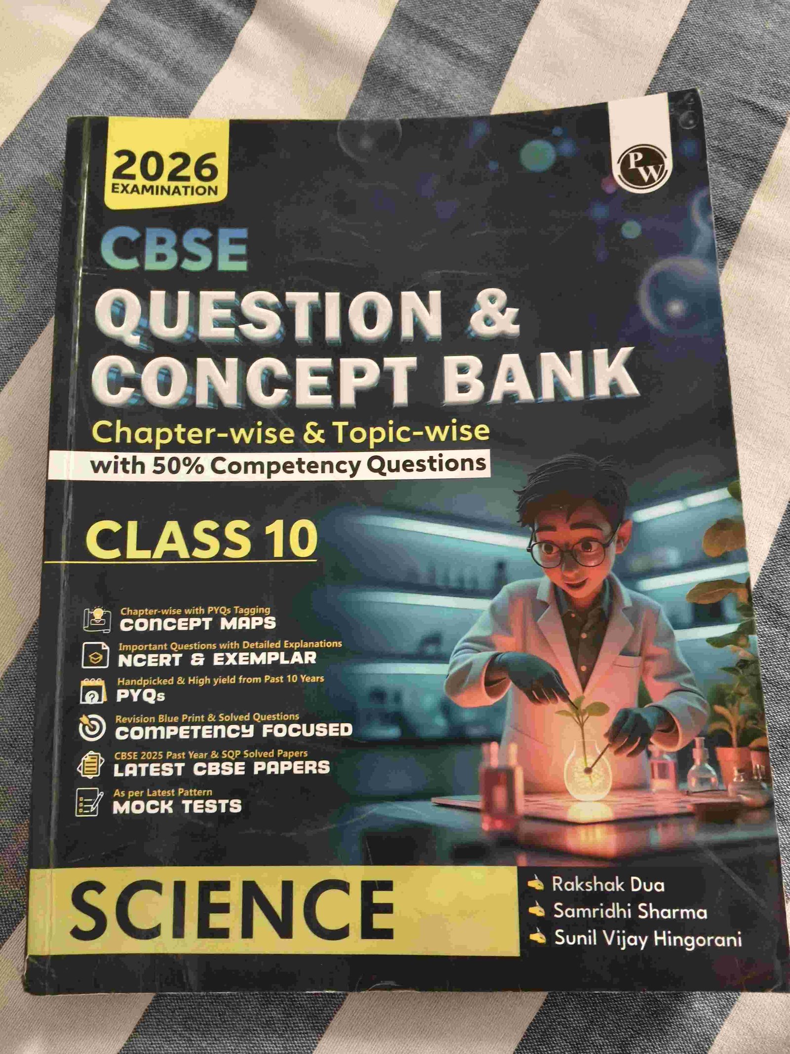 CBSE Question & Concept Bank Pw Class 10 Science